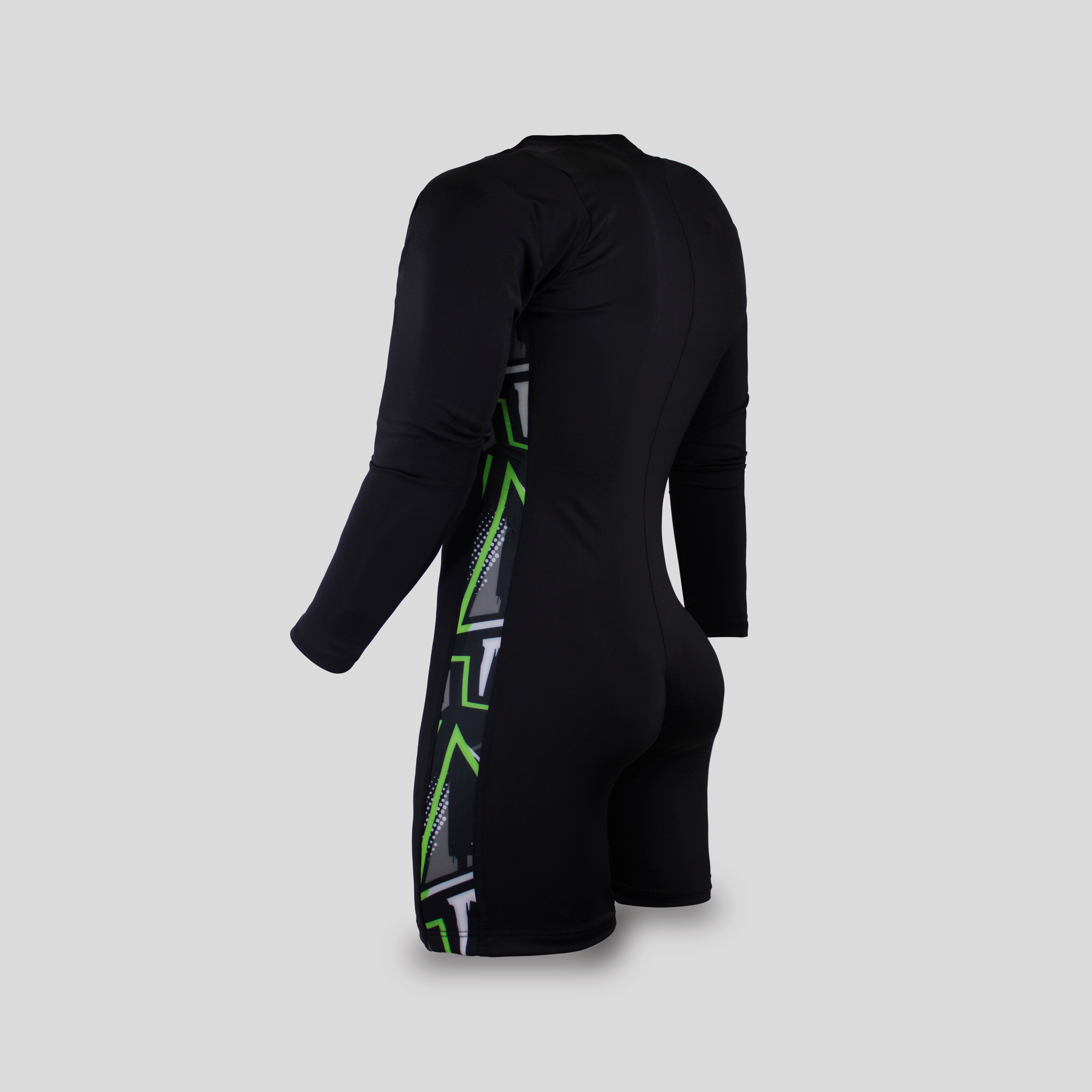 Body Manga Larga para Caballero de Licra Ajustado, Resistente al Cloro Ideal para Natación y Buceo