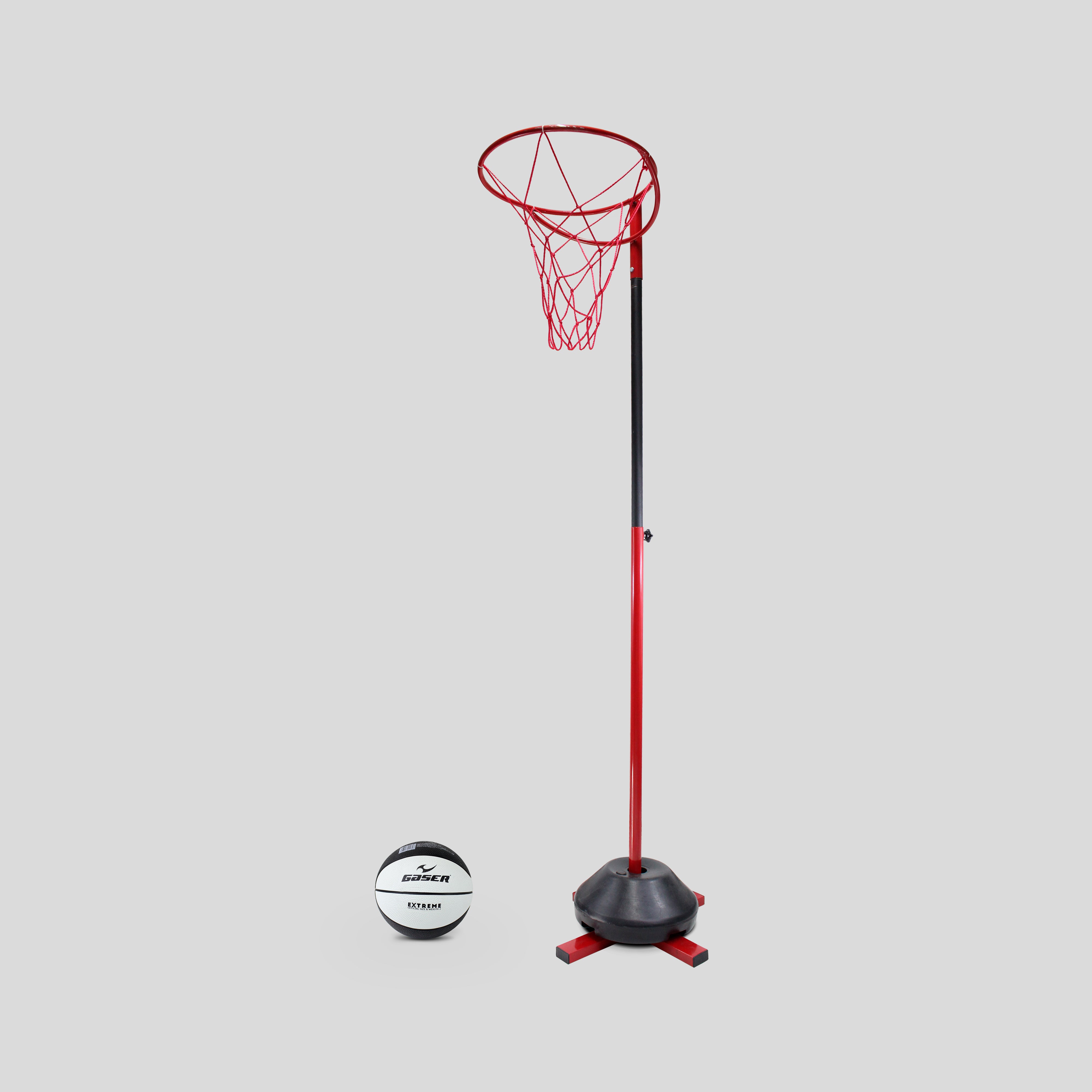 Canasta de Baloncesto Ajustable (1.20 m – 1.70 m) con Balón/Ideal para Uso Familiar y Recreativo