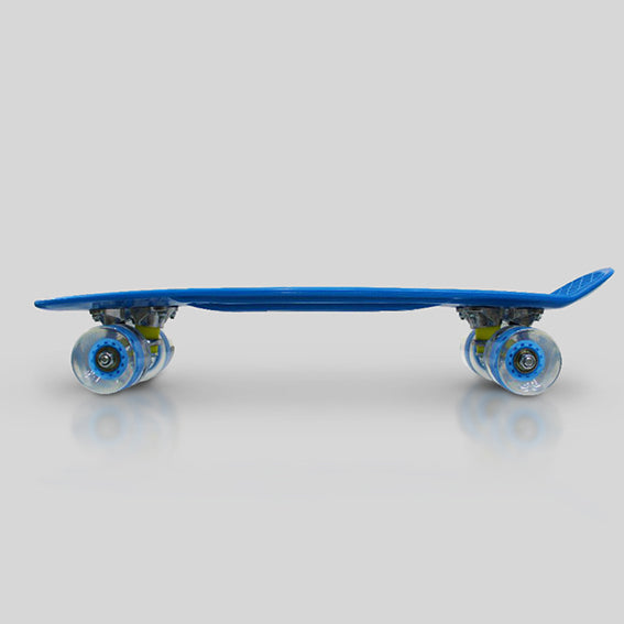 Patineta Penny Board Tabla Skate Con Ruedas Transparentes