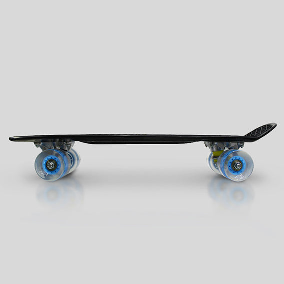 Patineta Penny Board Tabla Skate Con Ruedas Transparentes