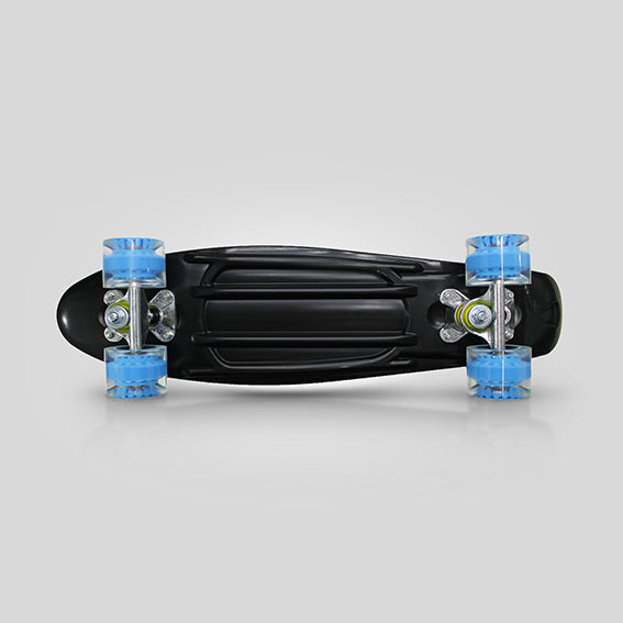 Patineta Penny Board Tabla Skate Con Ruedas Transparentes