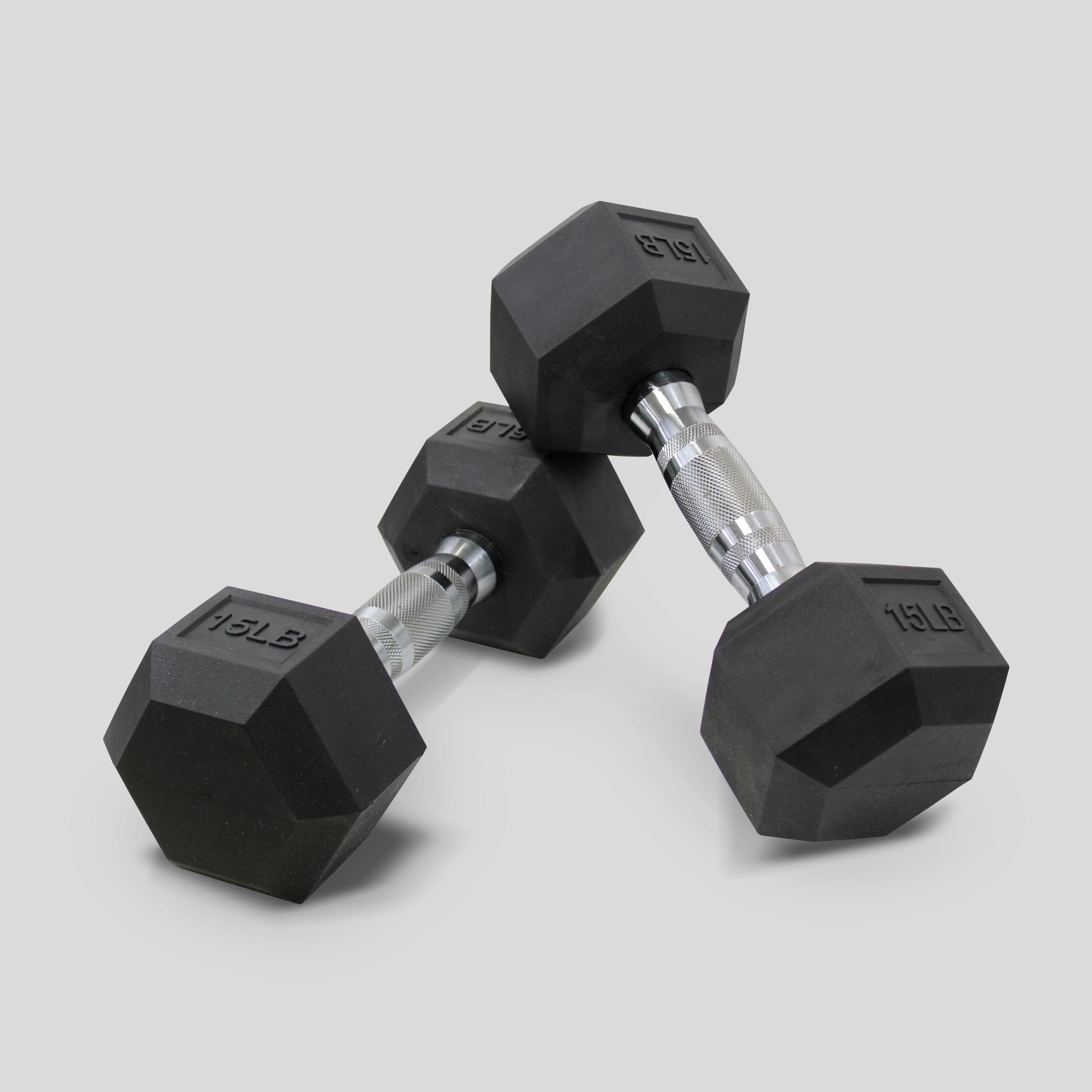 Par De Mancuernas De 30LB Total 15 Lb c/u Pro