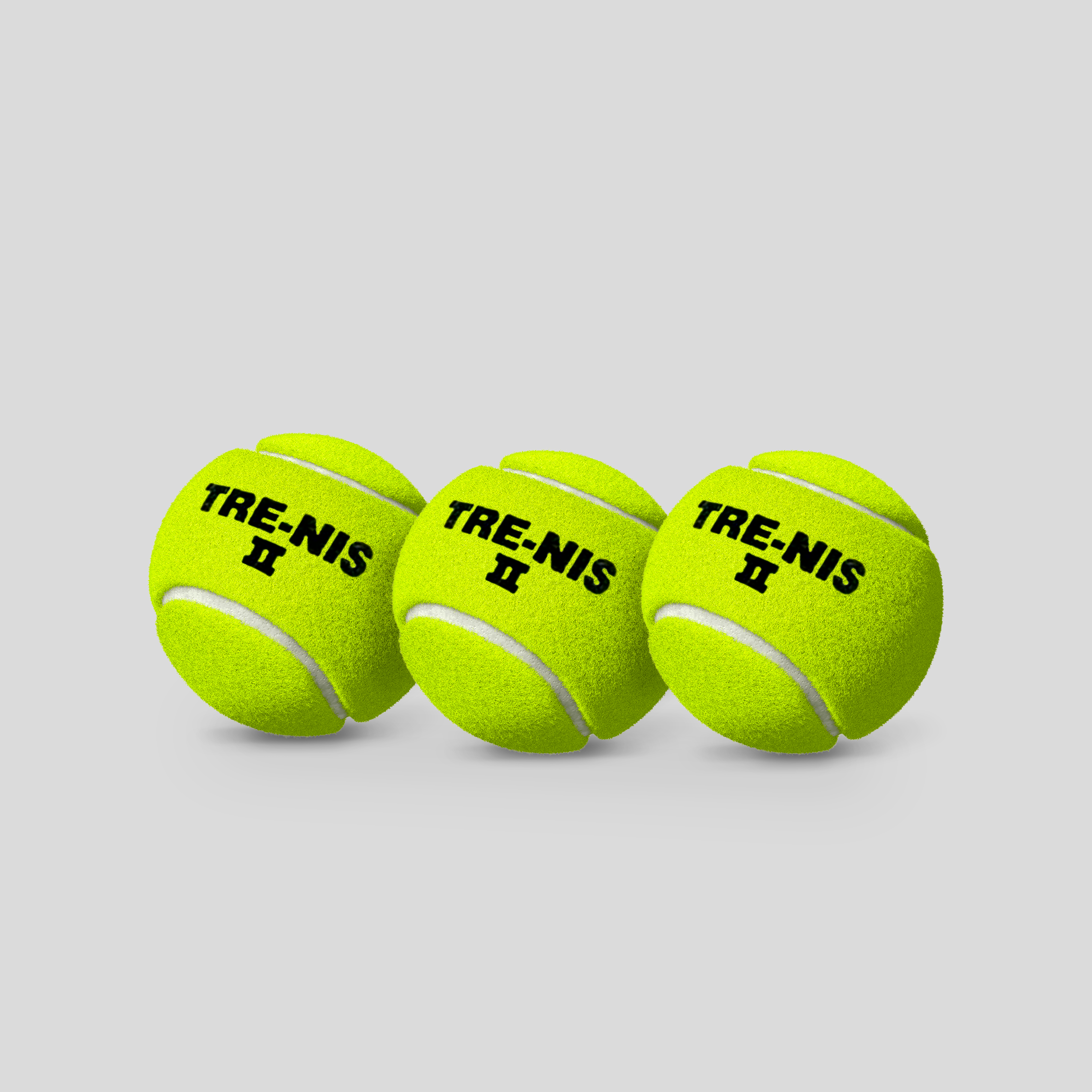 Pelotas de Tenis Profesional Modelo Trenis II