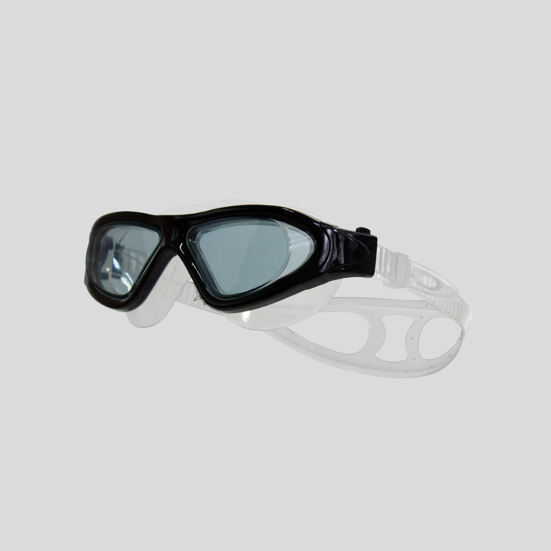 Goggles Tipo Visor Hermético de Silicón con Correa Ajustable/Antiempañante,Cómodos y Seguros para Natación, Entrenamiento y Competencia