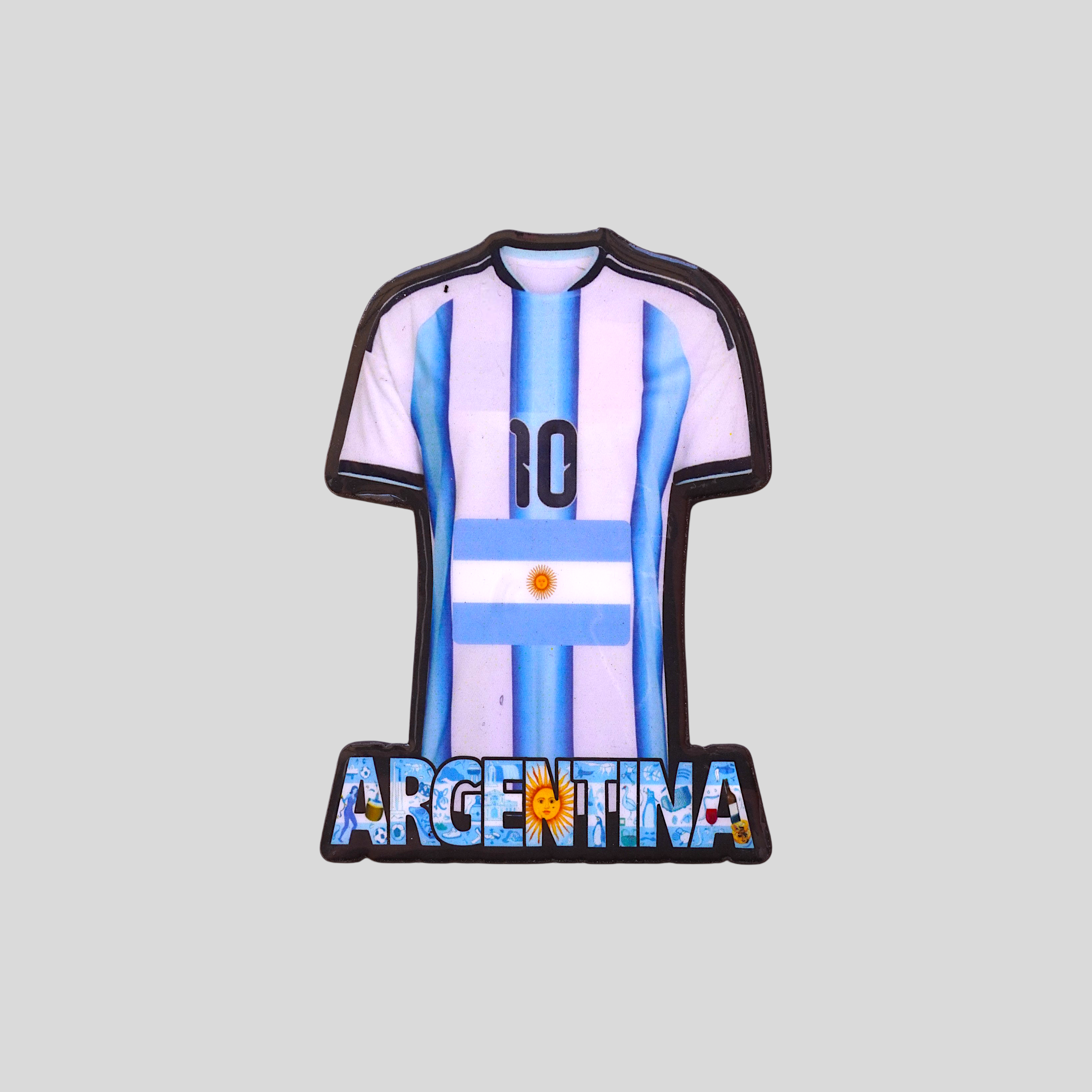 Imán con Diseño de Argentina