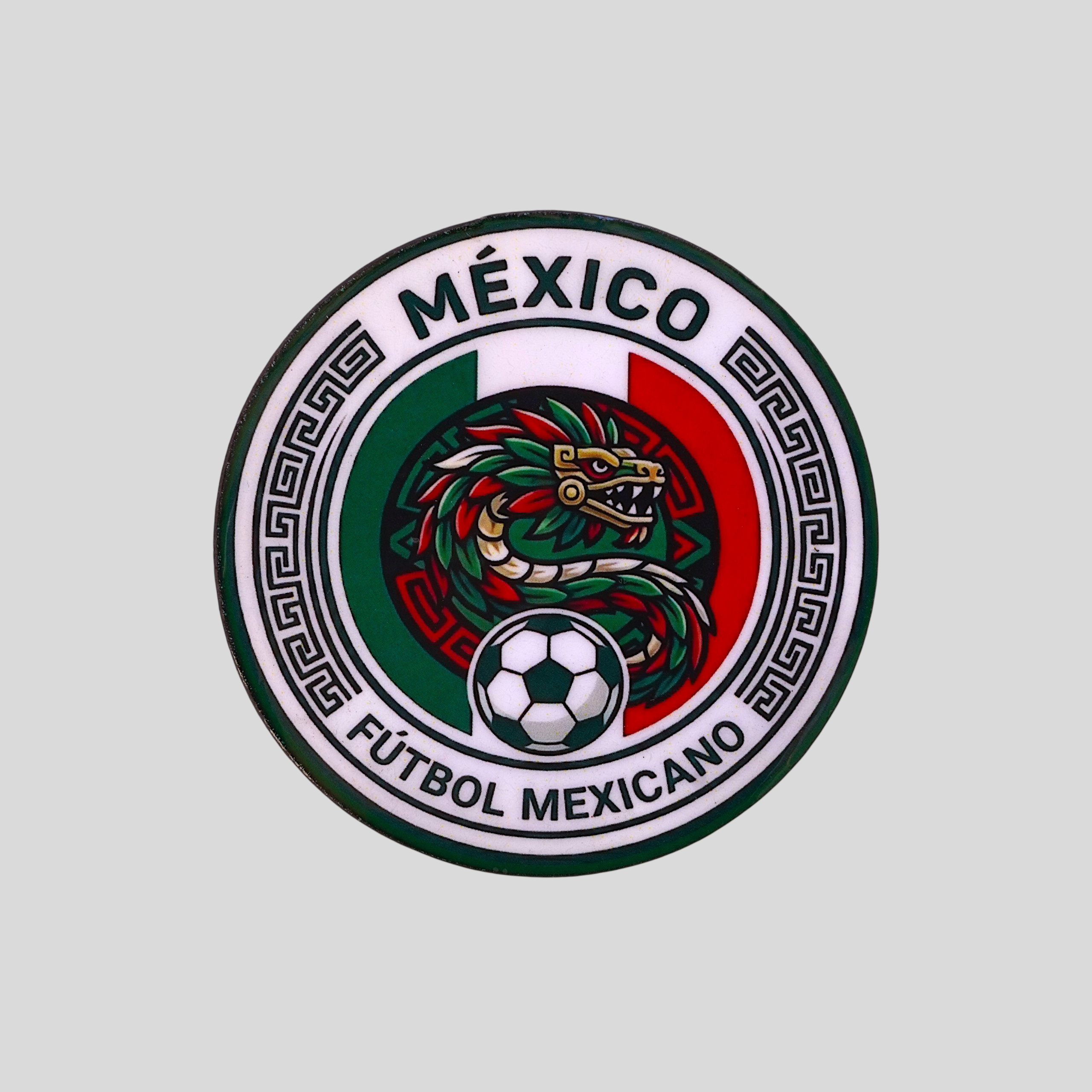 Imán con Diseño de Fútbol Mexicano