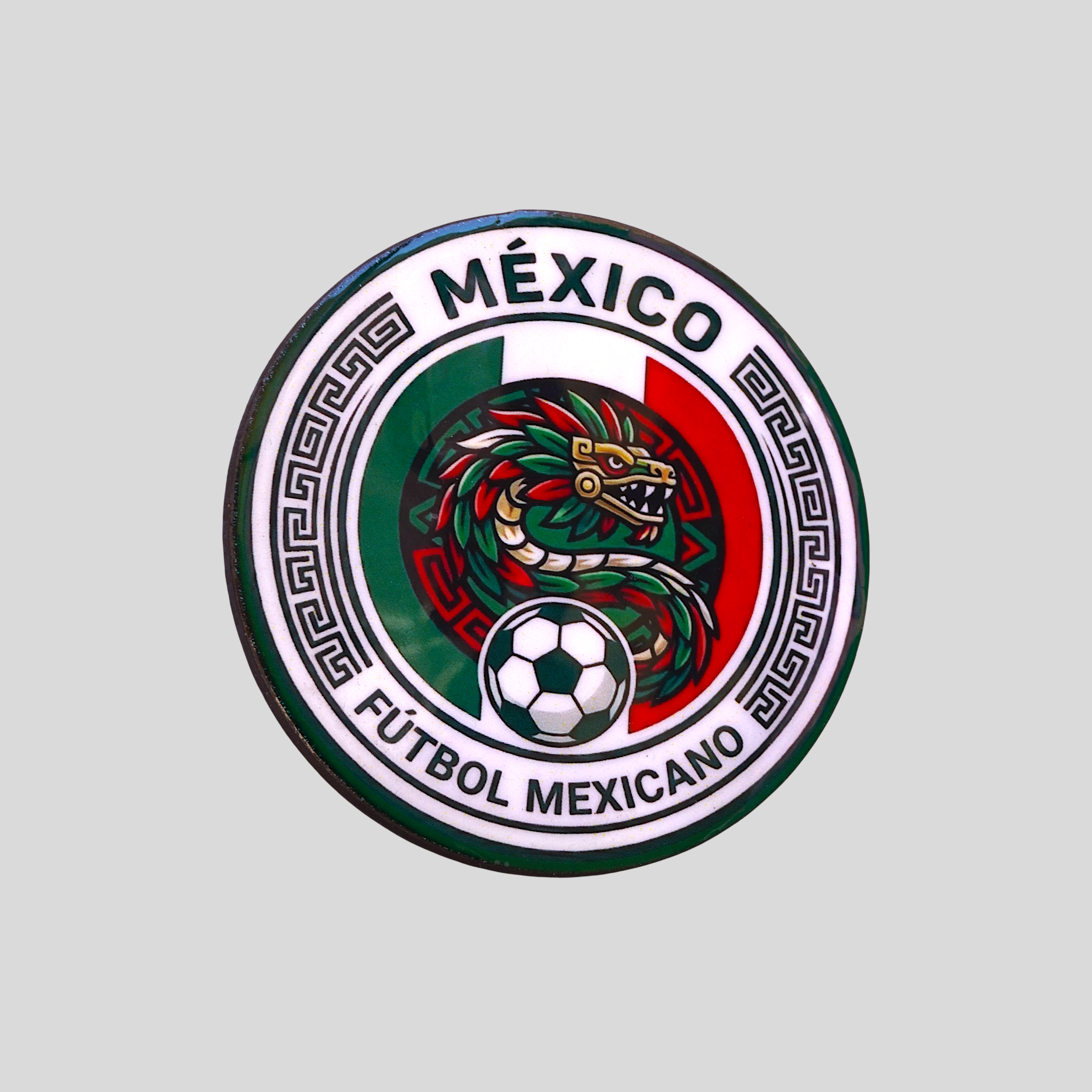 Imán con Diseño de Fútbol Mexicano