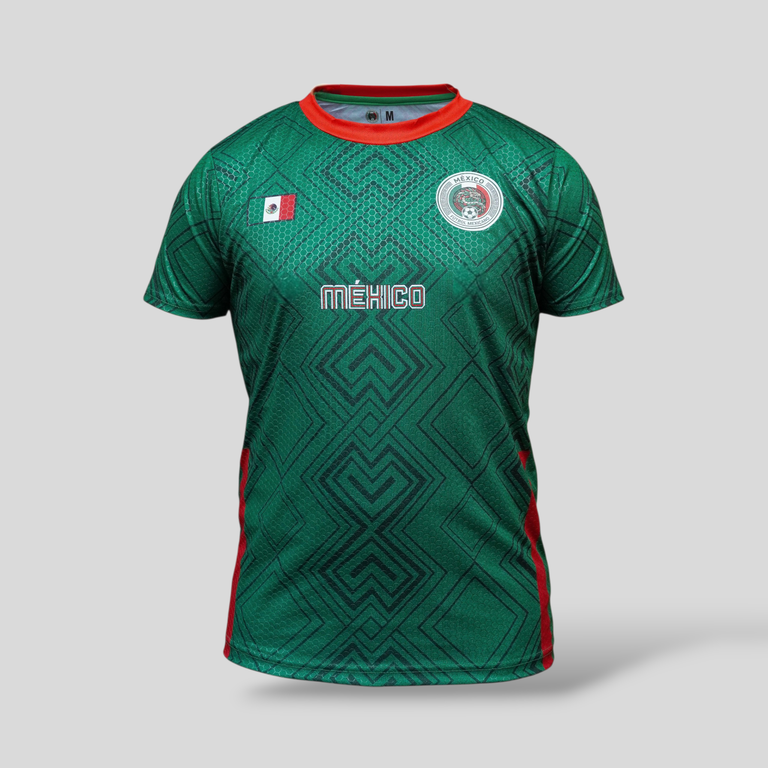 Jersey De México Para Hombre De Entrenamiento Verde