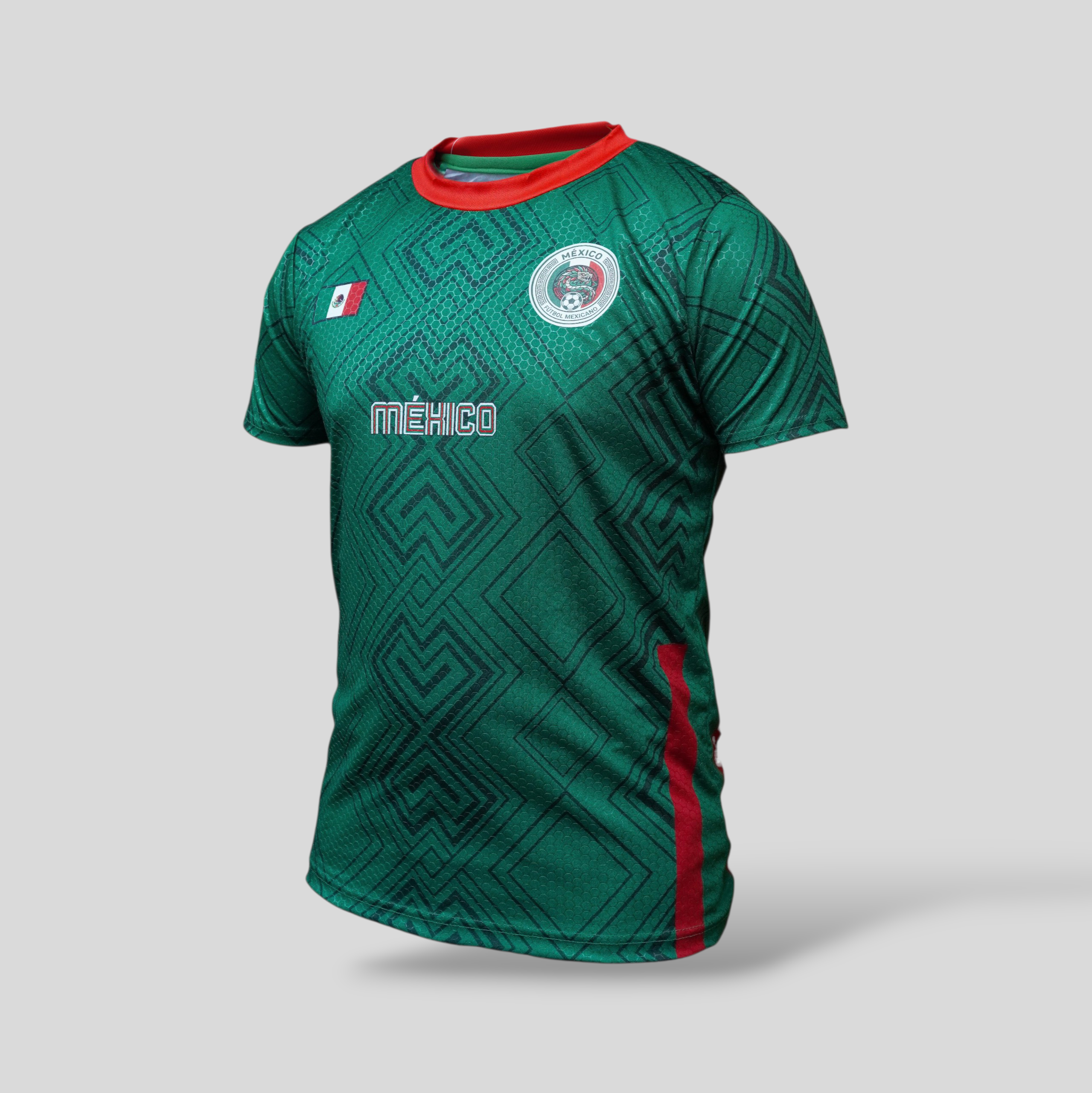 Jersey De México Para Hombre De Entrenamiento Verde