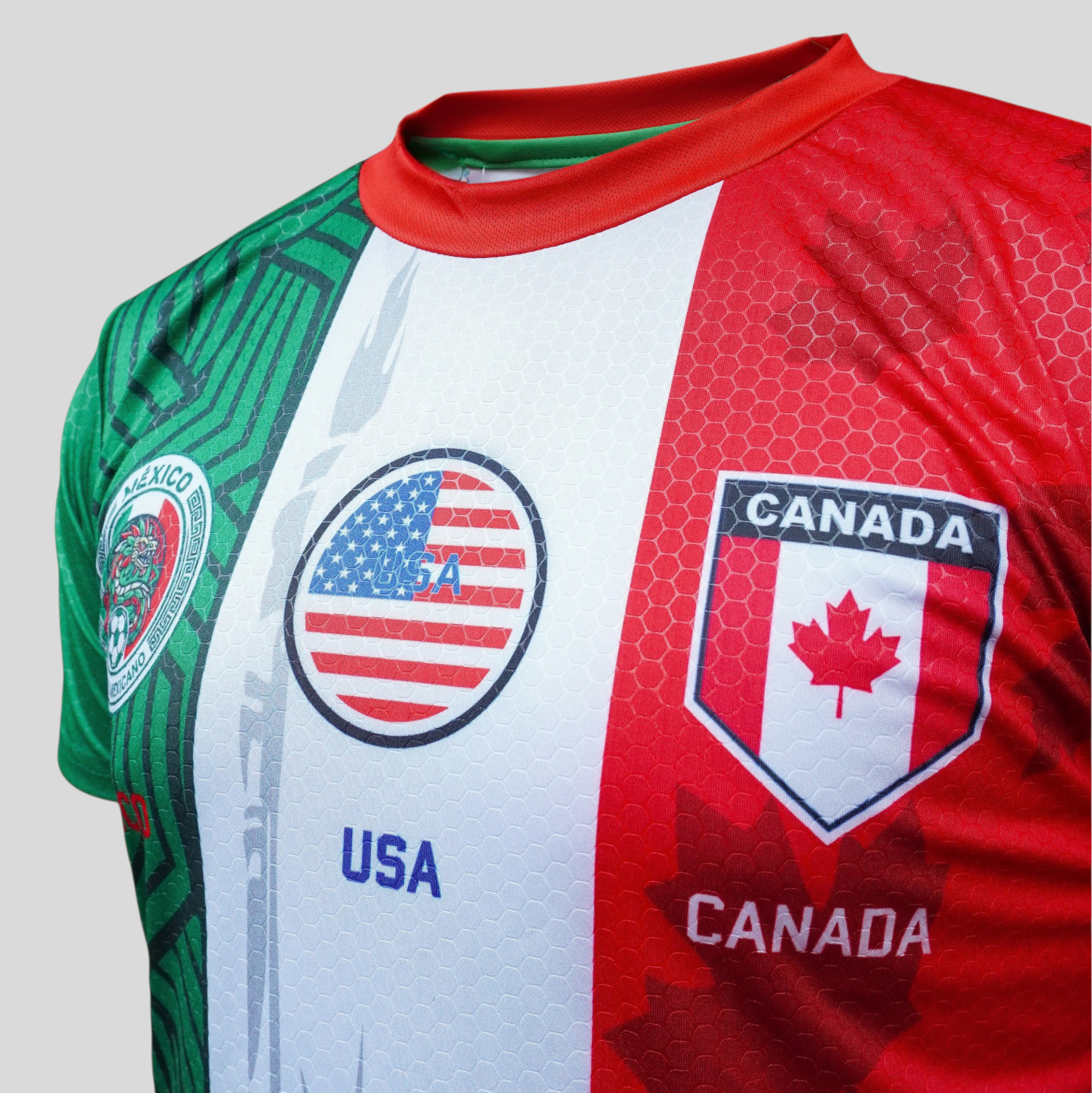 Jersey De México, USA y Canadá Para Hombre De Entrenamiento Mundial 2026