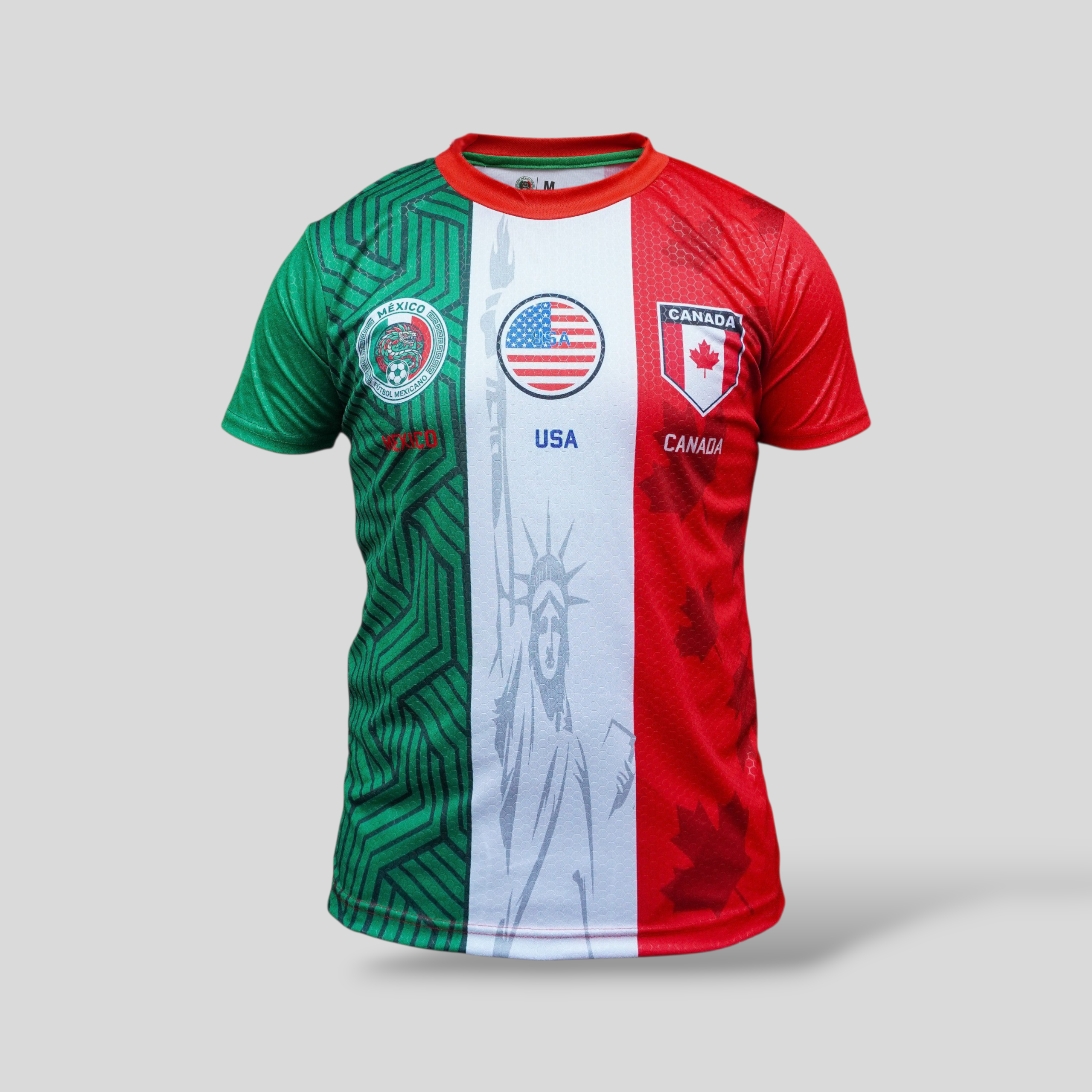 Jersey De México, USA y Canadá Para Hombre De Entrenamiento Mundial 2026