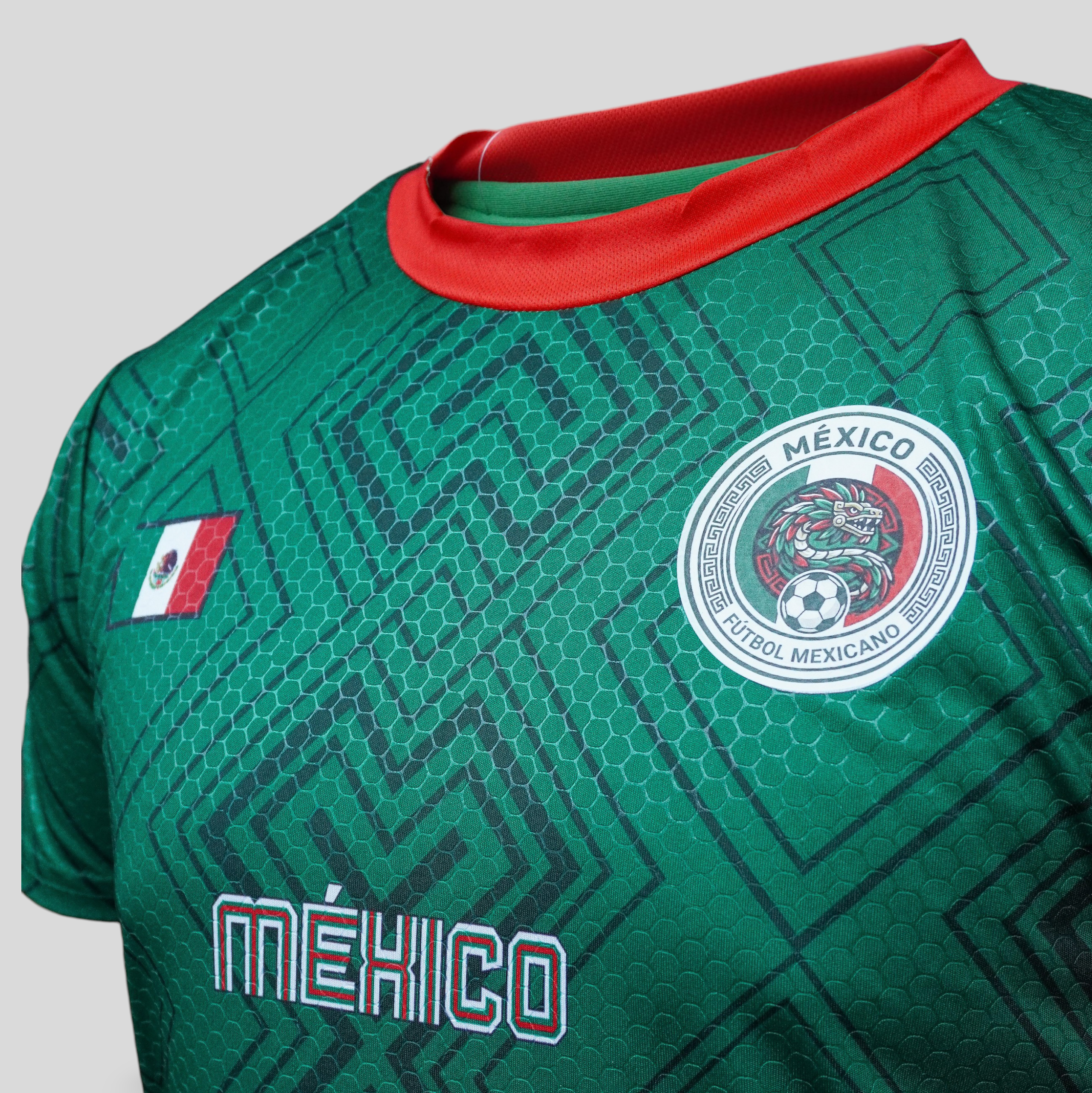 Jersey De México Para Hombre De Entrenamiento Verde