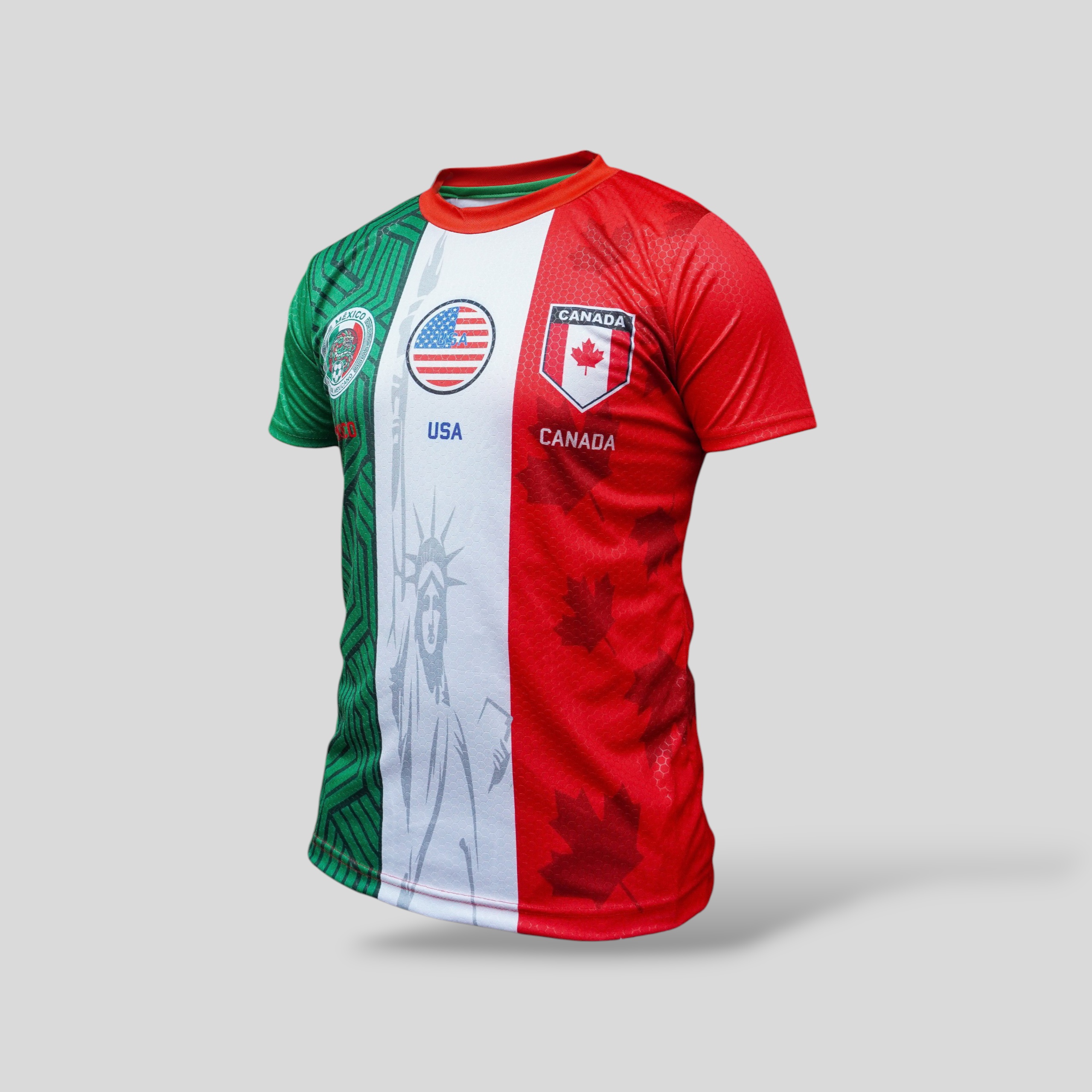 Jersey De México, USA y Canadá Para Hombre De Entrenamiento Mundial 2026