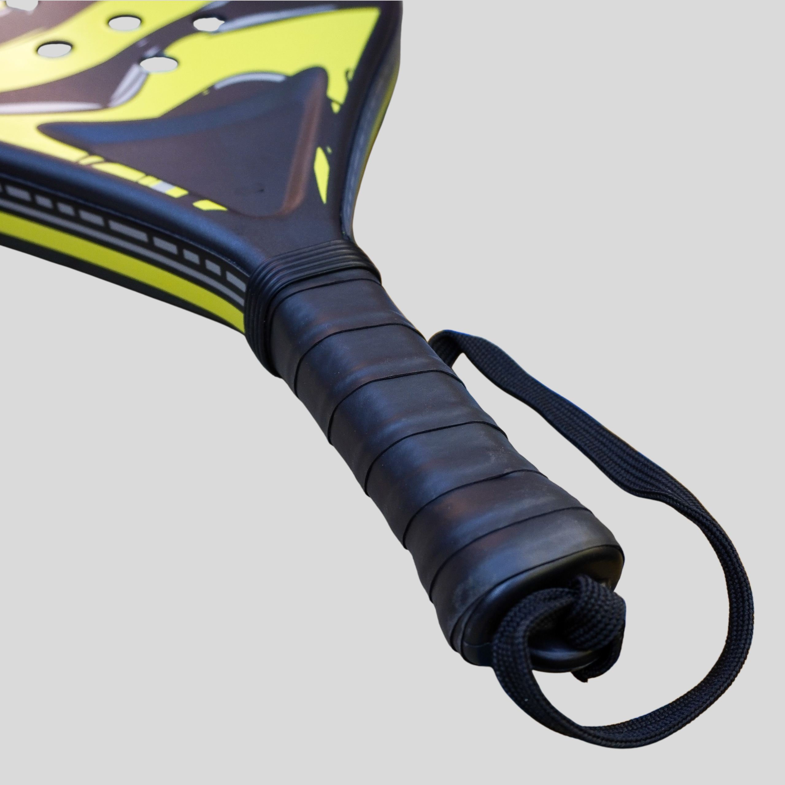 Raqueta de Pádel L´fitte Lemon Fibra de Carbono Profesional Alta Durabilidad