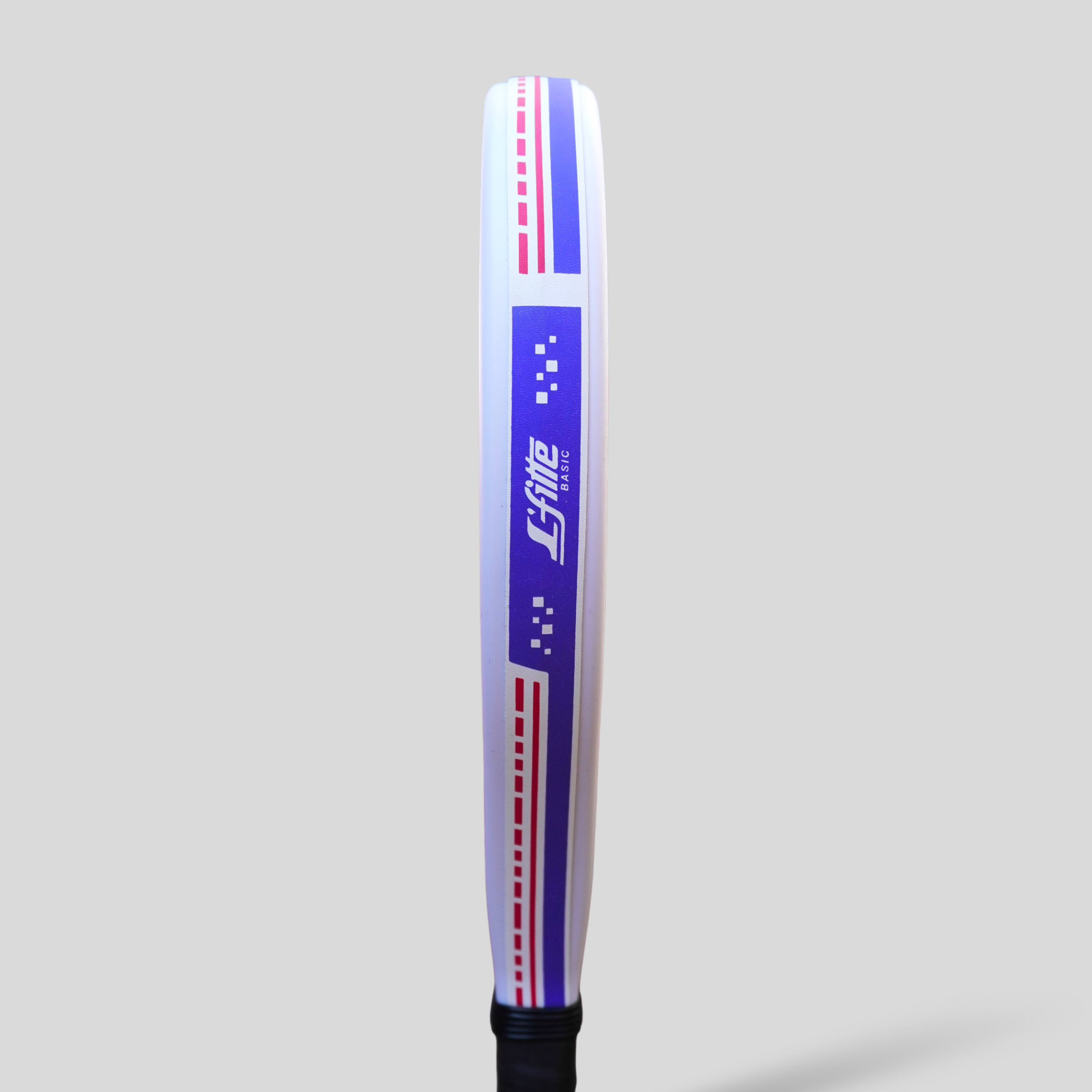 Raqueta de Pádel L´fitte Lavender Fibra de Carbono Profesional Alta Durabilidad