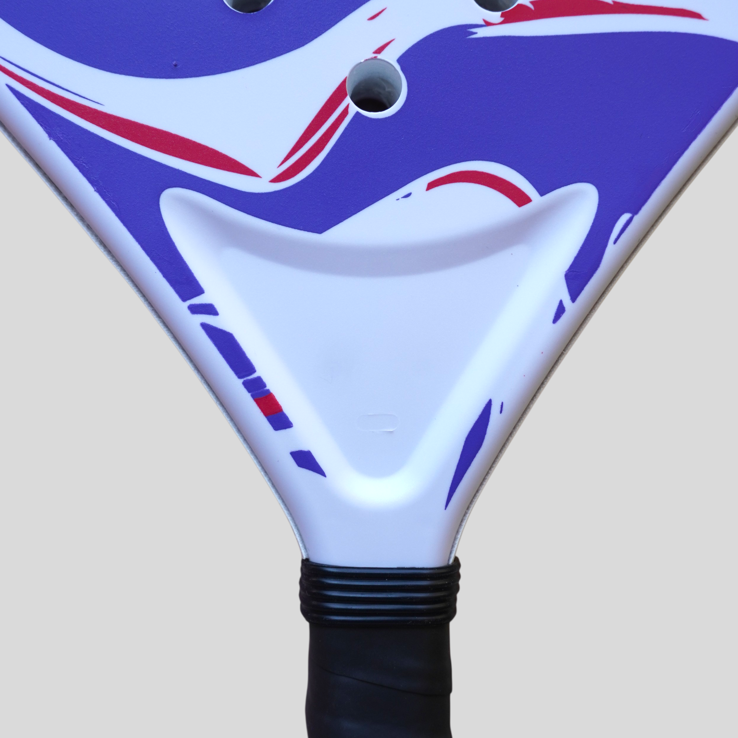 Raqueta de Pádel L´fitte Lavender Fibra de Carbono Profesional Alta Durabilidad