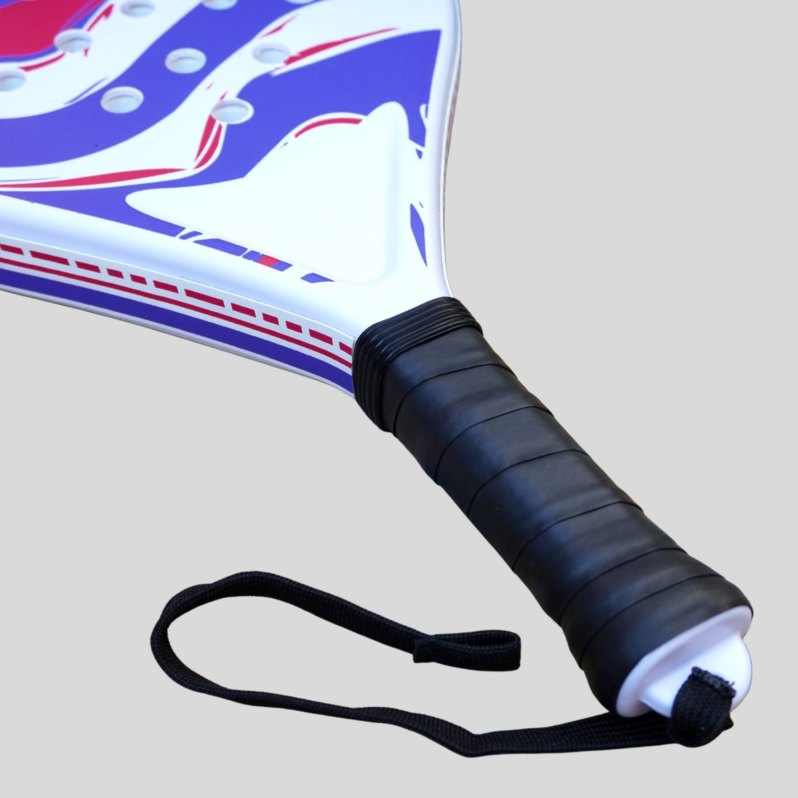 Raqueta de Pádel L´fitte Lavender Fibra de Carbono Profesional Alta Durabilidad