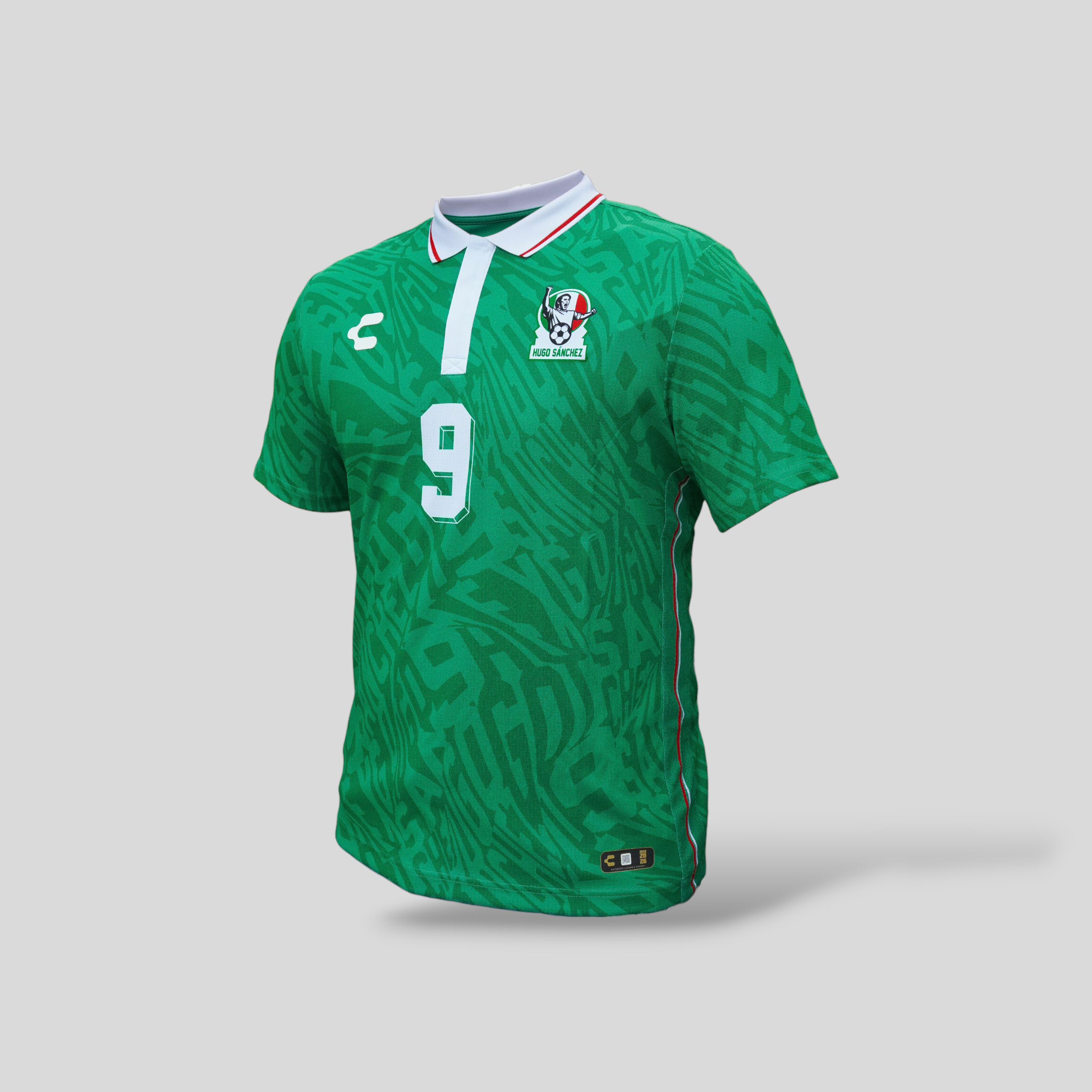 Jersey Charly Leyendas Hugo Sánchez Verde Para Hombre