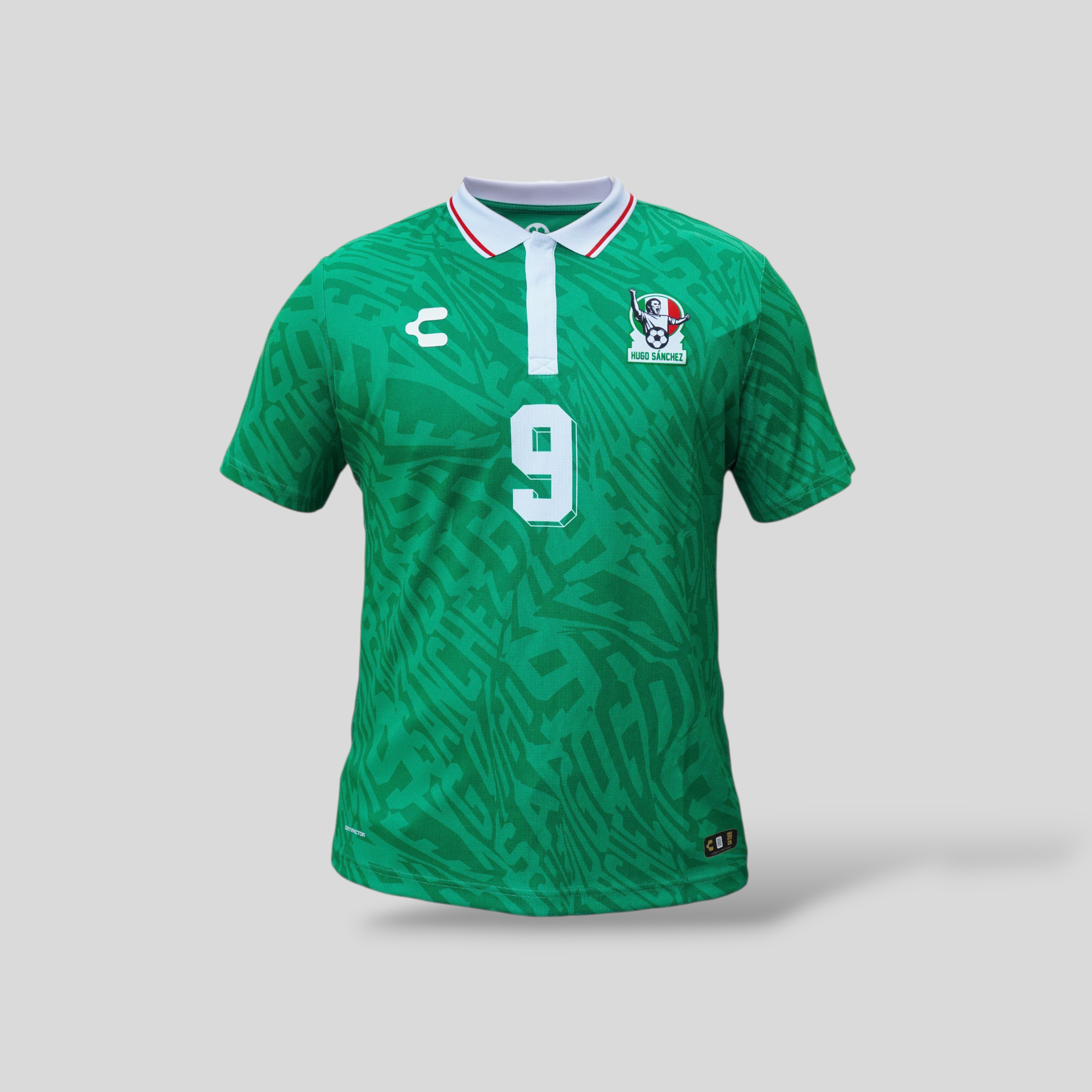 Jersey Charly Leyendas Hugo Sánchez Verde Para Hombre