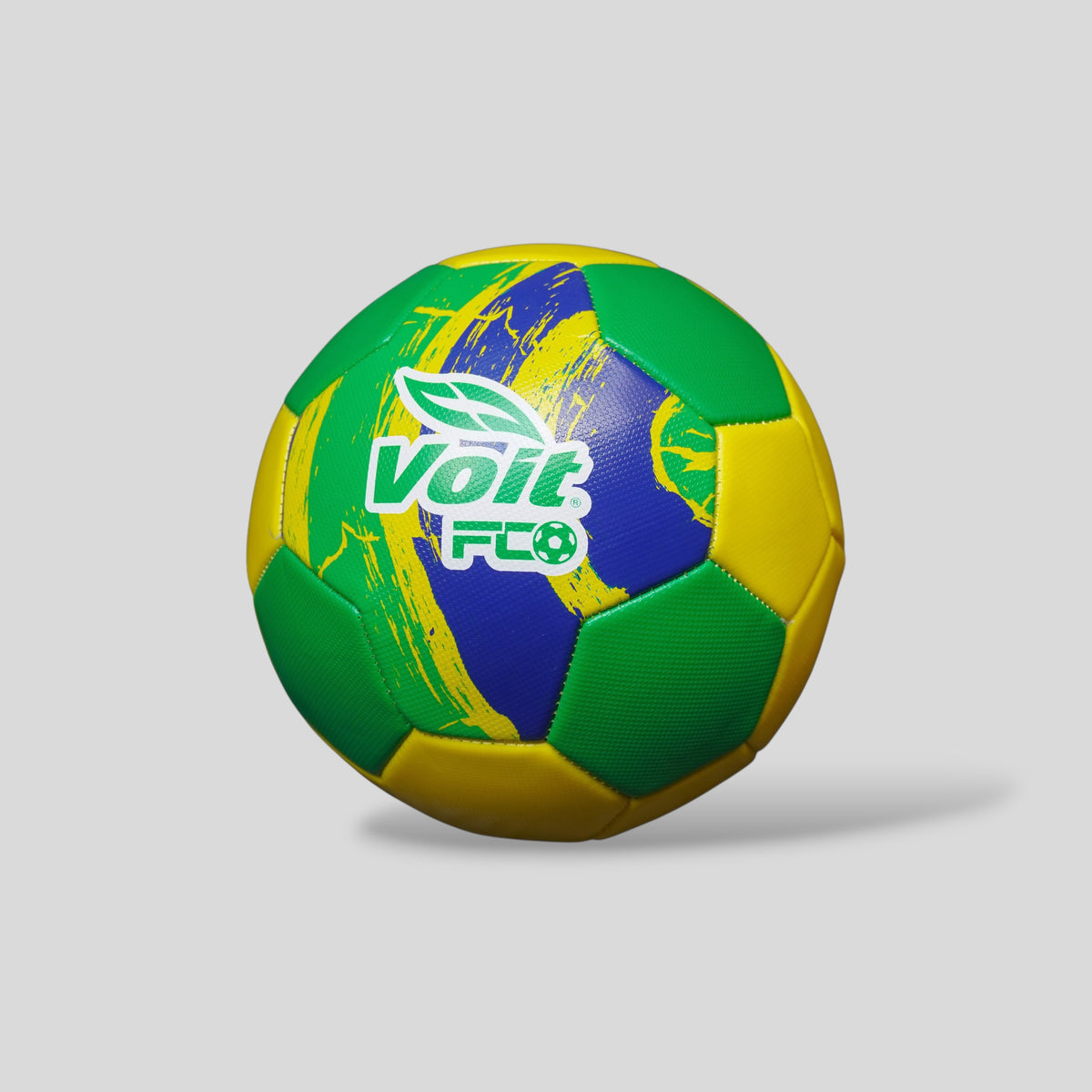 Balón Oficial Brasil Voit Diseño Verde y Amarillo, Resistente y de Alto Rendimiento para Juego