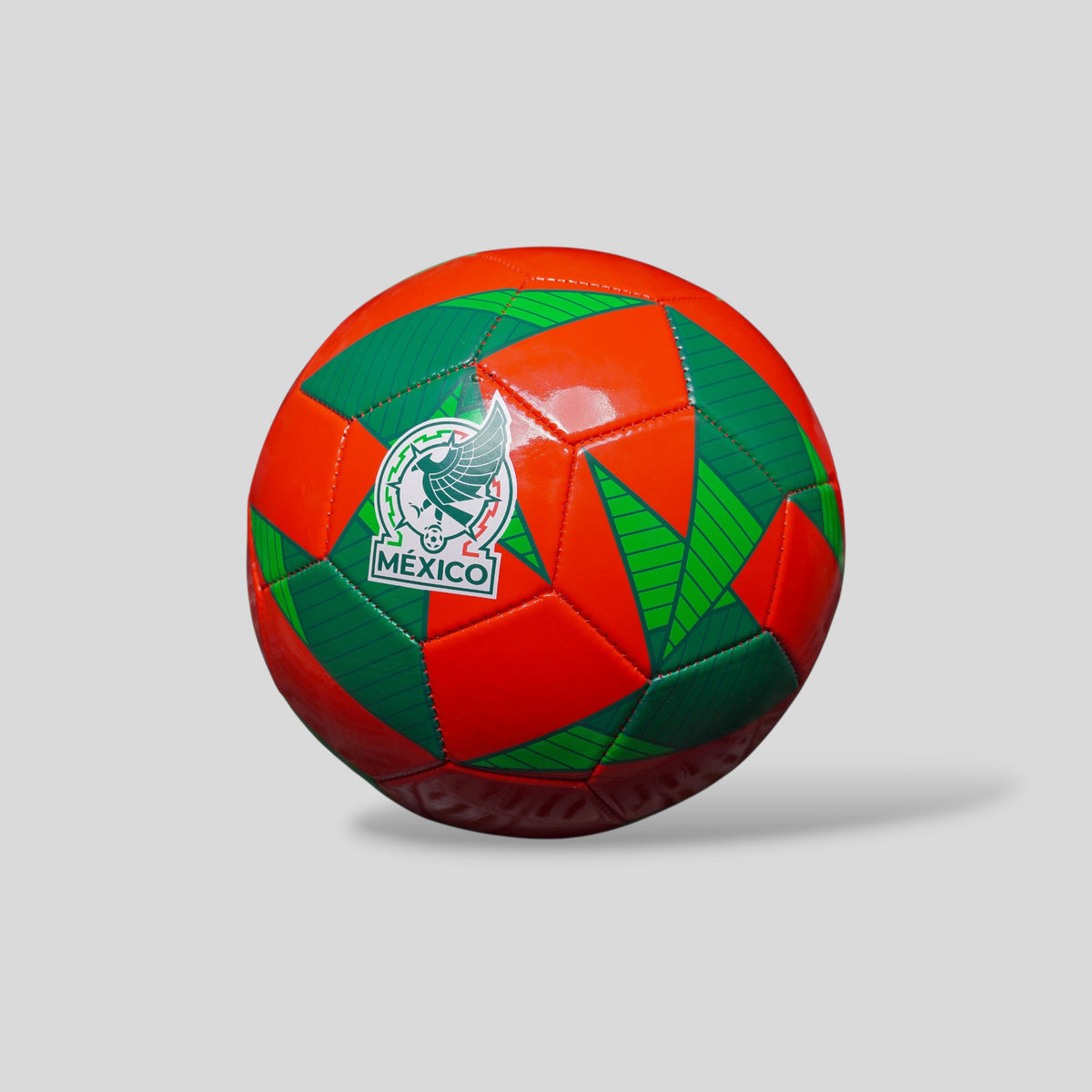 Balón Oficial Selección Mexicana Diseño Rojo con Verde, Resistente y de Alto Rendimiento para Juego