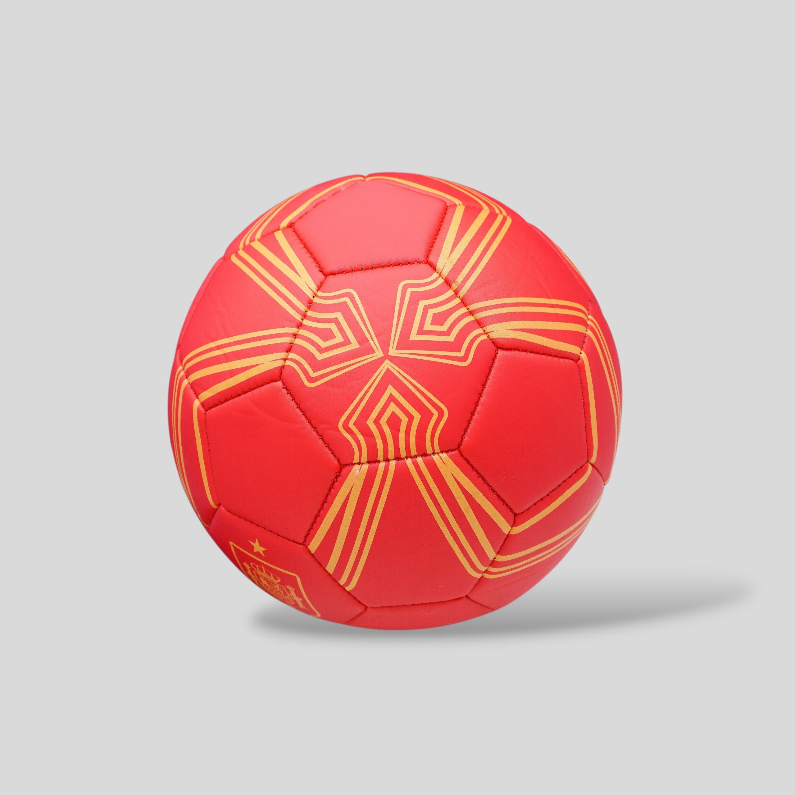 Balón Oficial Selección España Diseño Rojo y Amarillo, Resistente y de Alto Rendimiento para Juego (Copia)