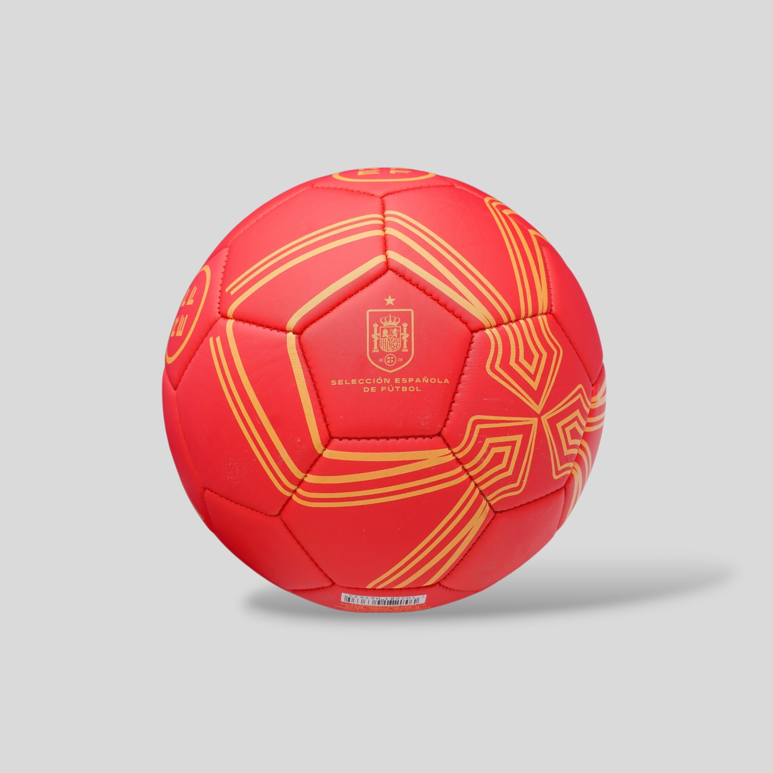 Balón Oficial Selección España Diseño Rojo y Amarillo, Resistente y de Alto Rendimiento para Juego (Copia)