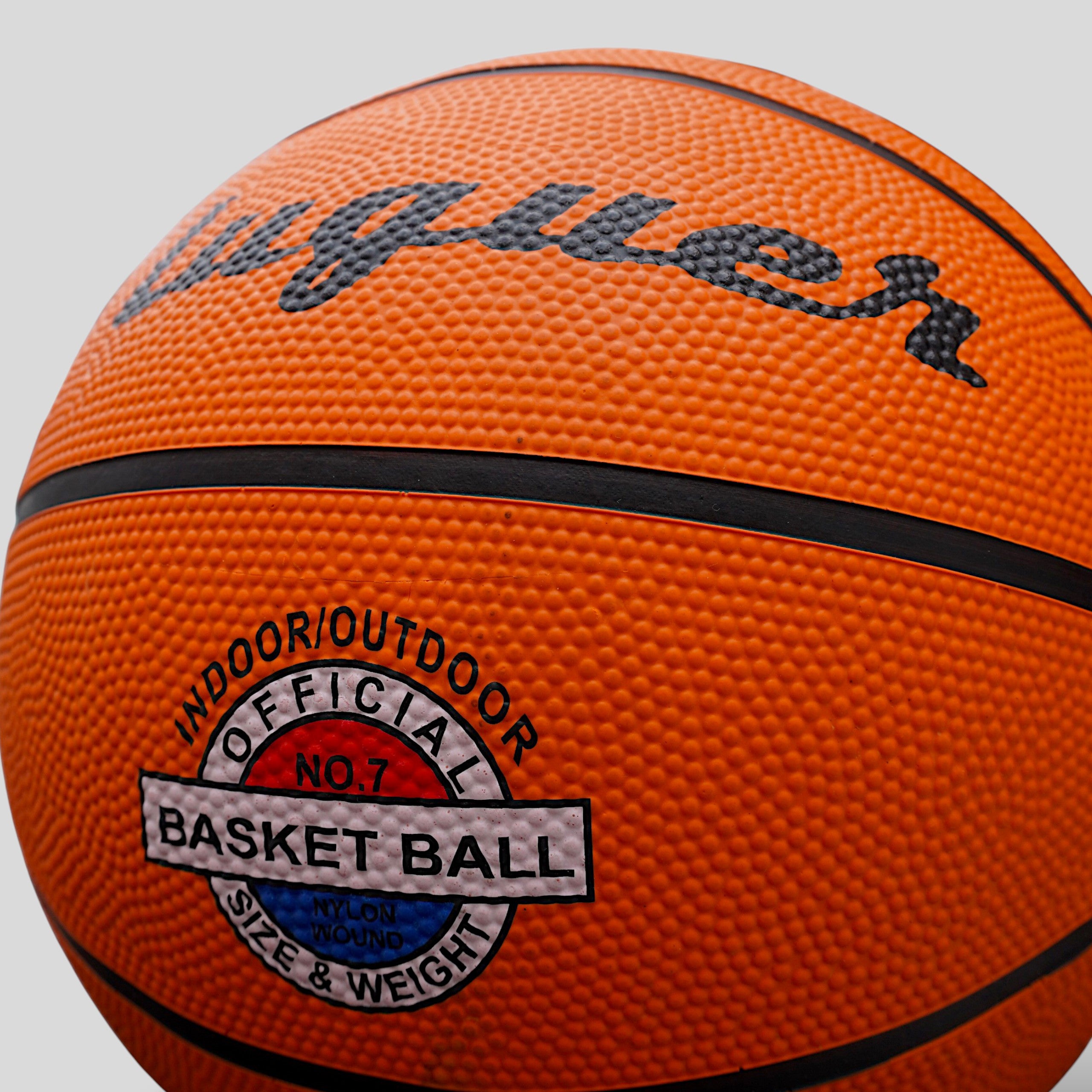 Balón de Básquetbol Luguer de Goma Sintética Tamaño 7 para Entrenamiento Interior y Exterior