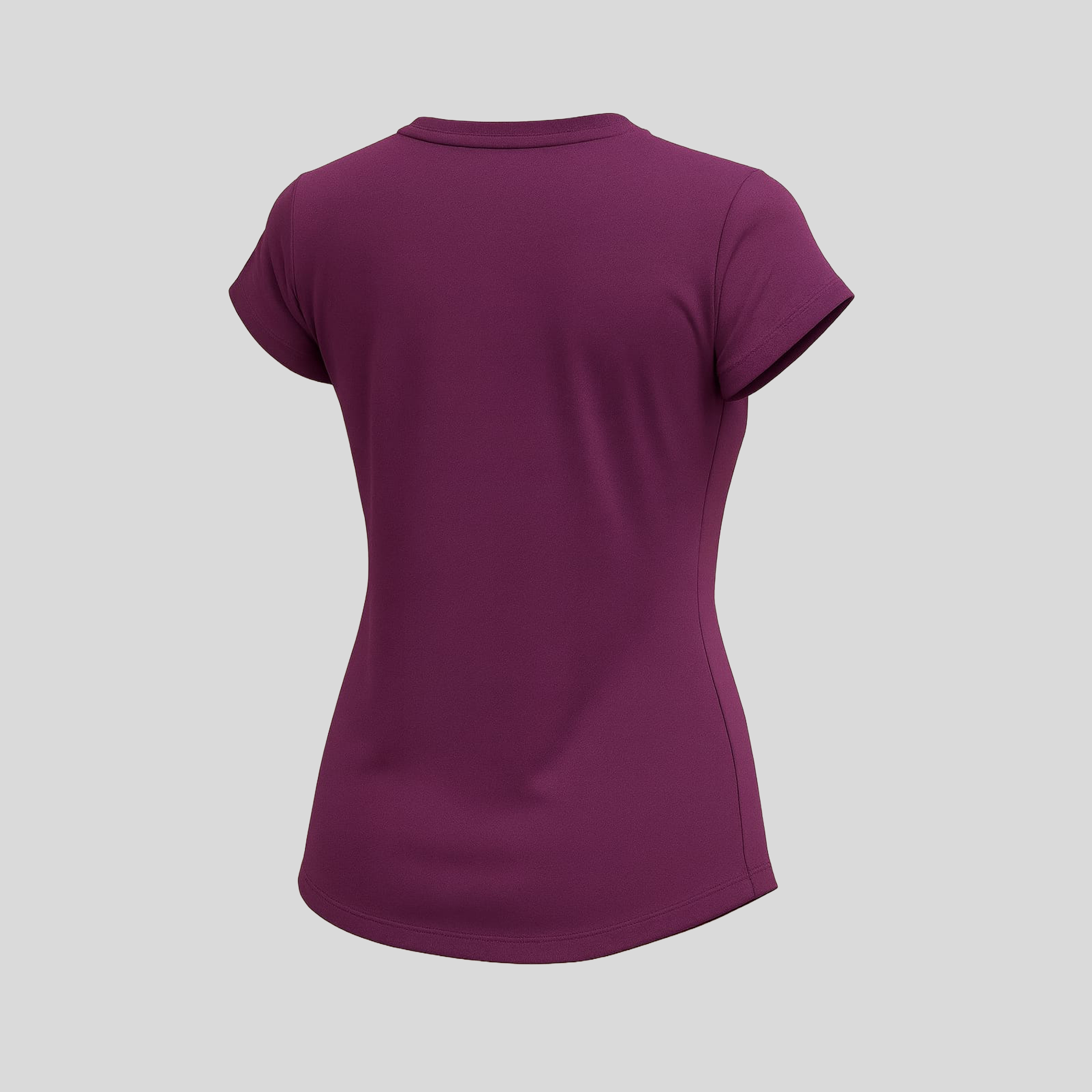 Playera de Licra para Dama con Cuello en V  Cómoda, Ligera y Transpirable