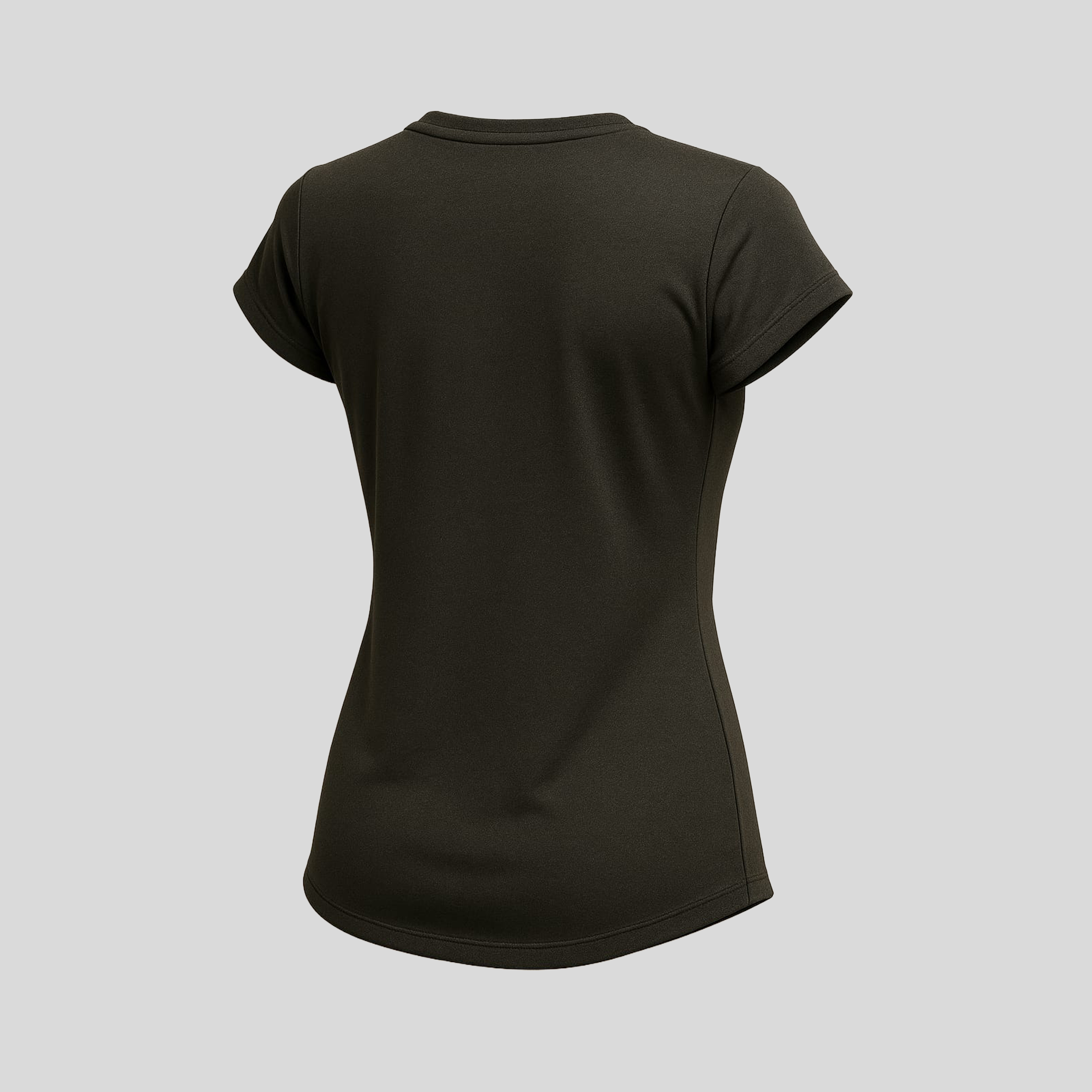 Playera de Licra para Dama con Cuello en V  Cómoda, Ligera y Transpirable