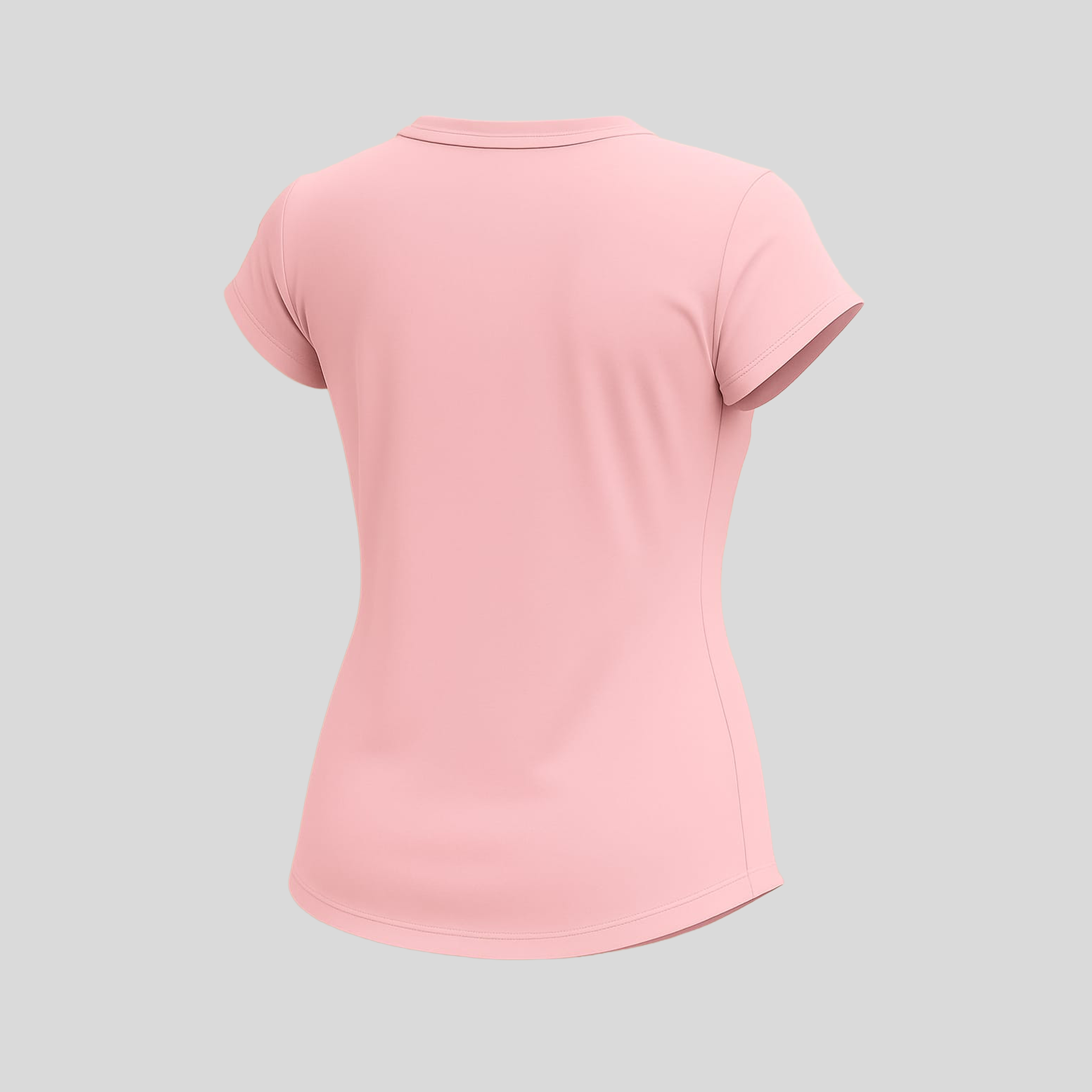 Playera de Licra para Dama con Cuello en V  Cómoda, Ligera y Transpirable