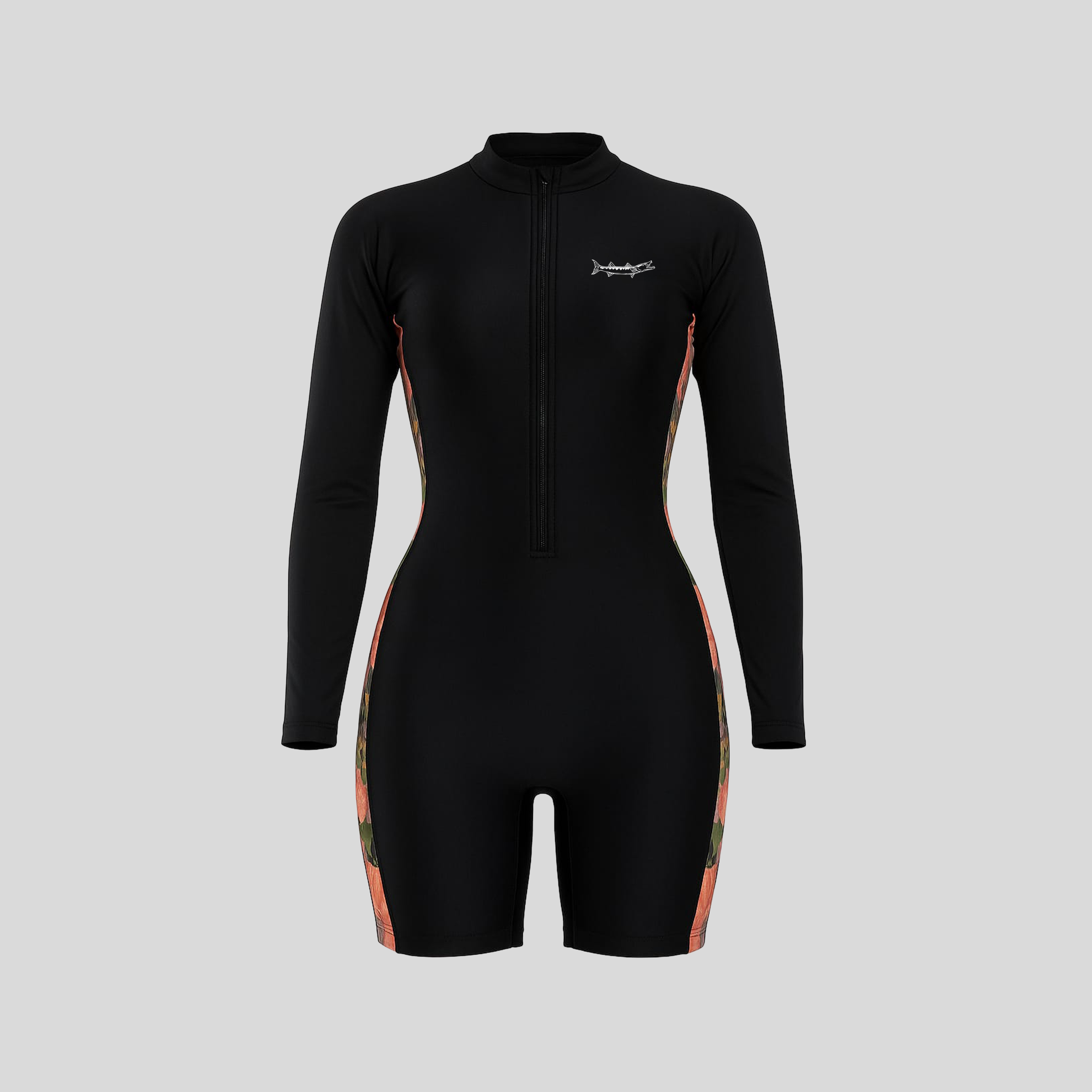 Body Manga Larga para Dama Resistente al Cloro, Ligero y con Protección UV, Ideal para Natación y Buceo