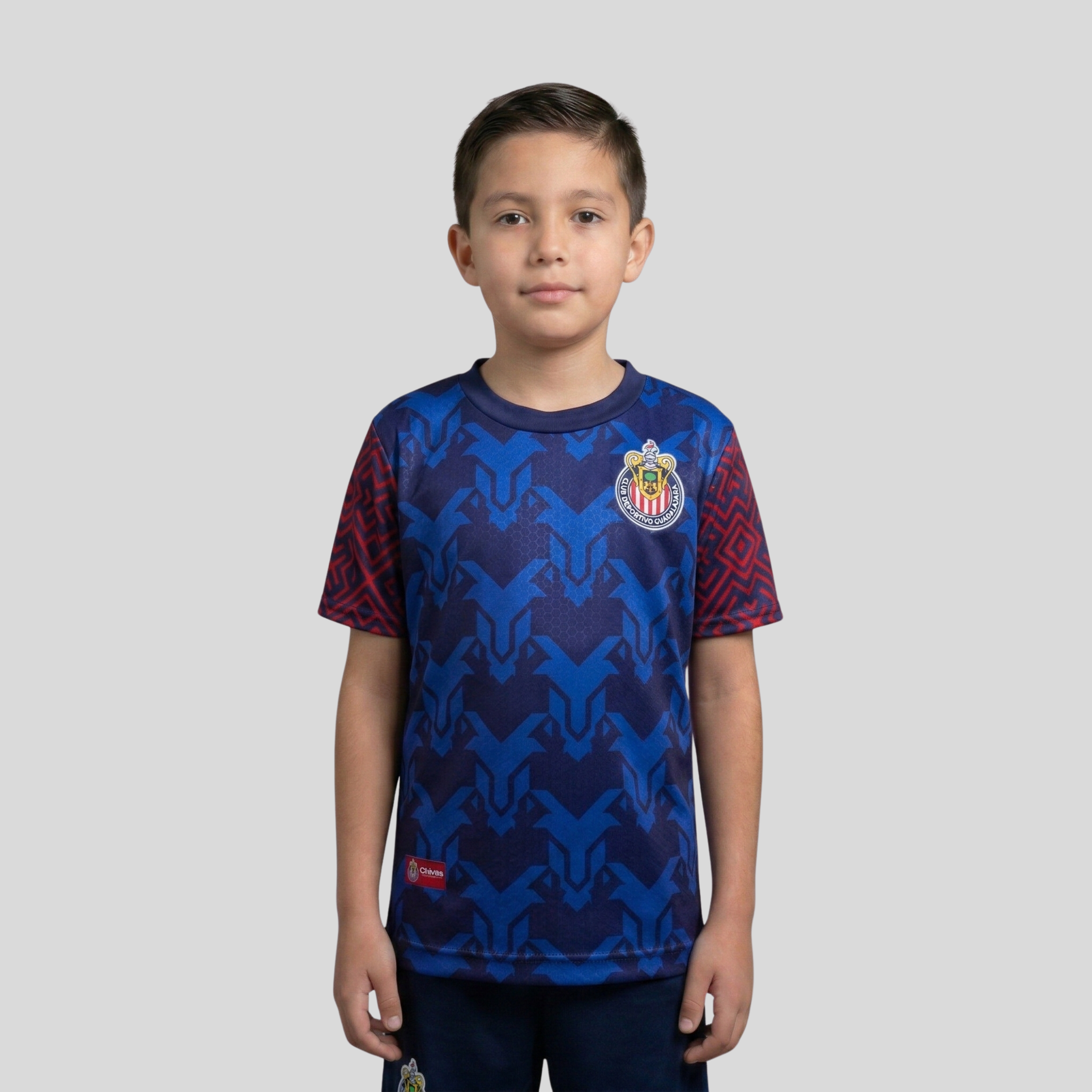 Jersey Playera Para Niño Chivas Guadalajara De Entrenamiento