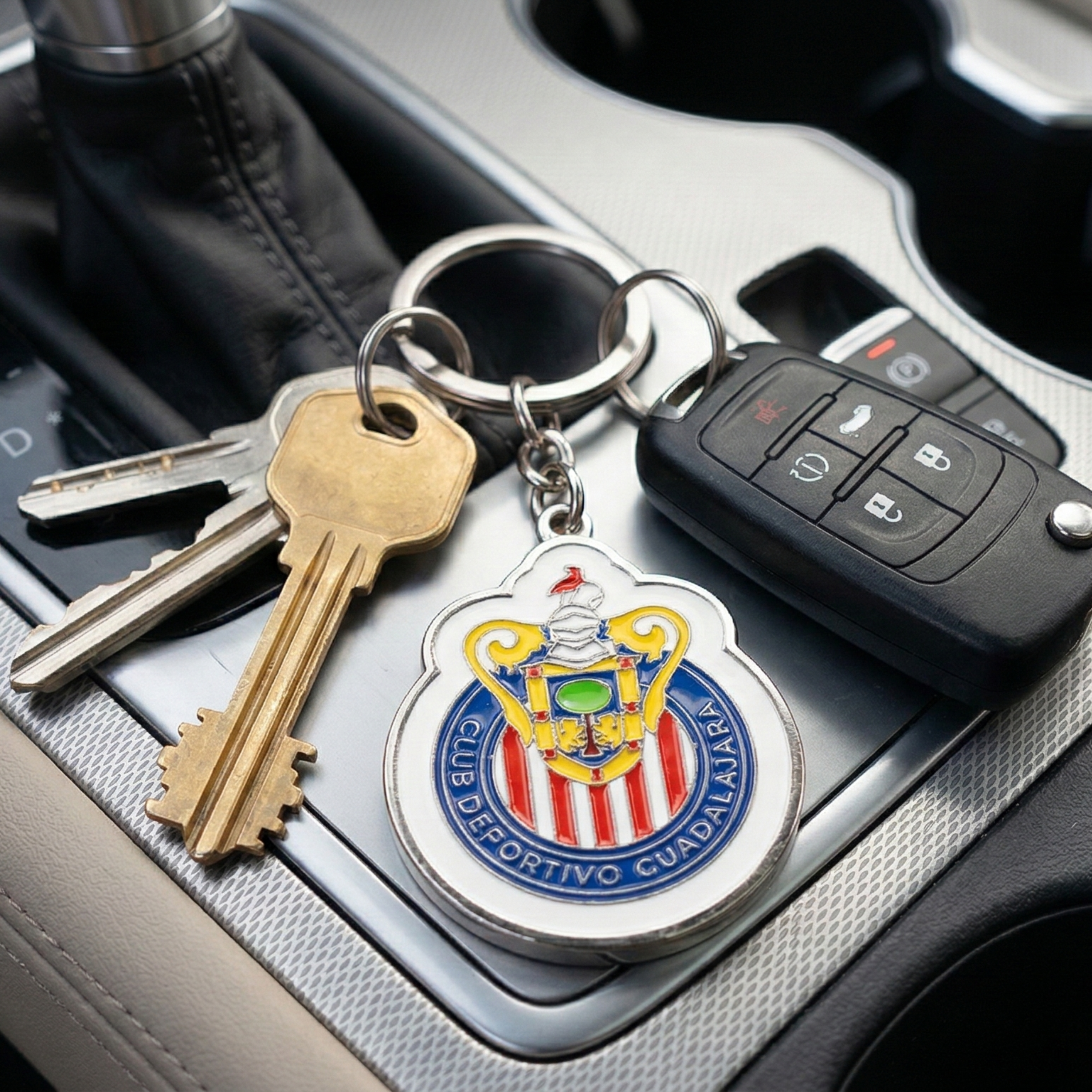 Llavero Metálico del Club Deportivo Guadalajara