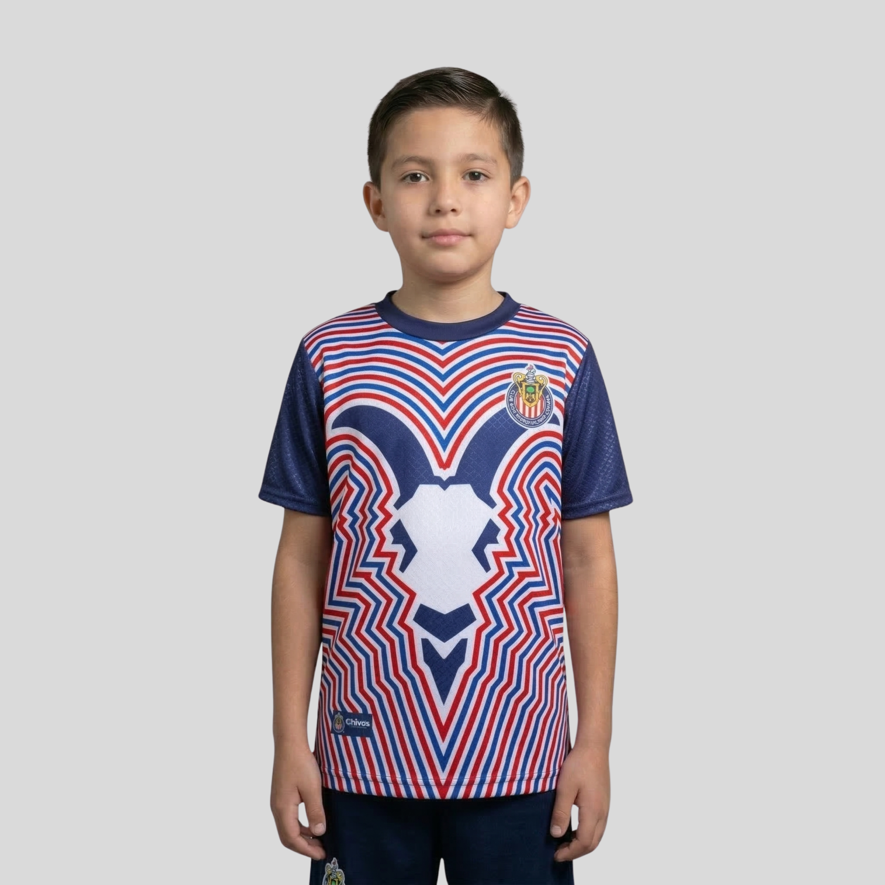 Jersey Playera Para Niño Chivas Guadalajara De Entrenamiento