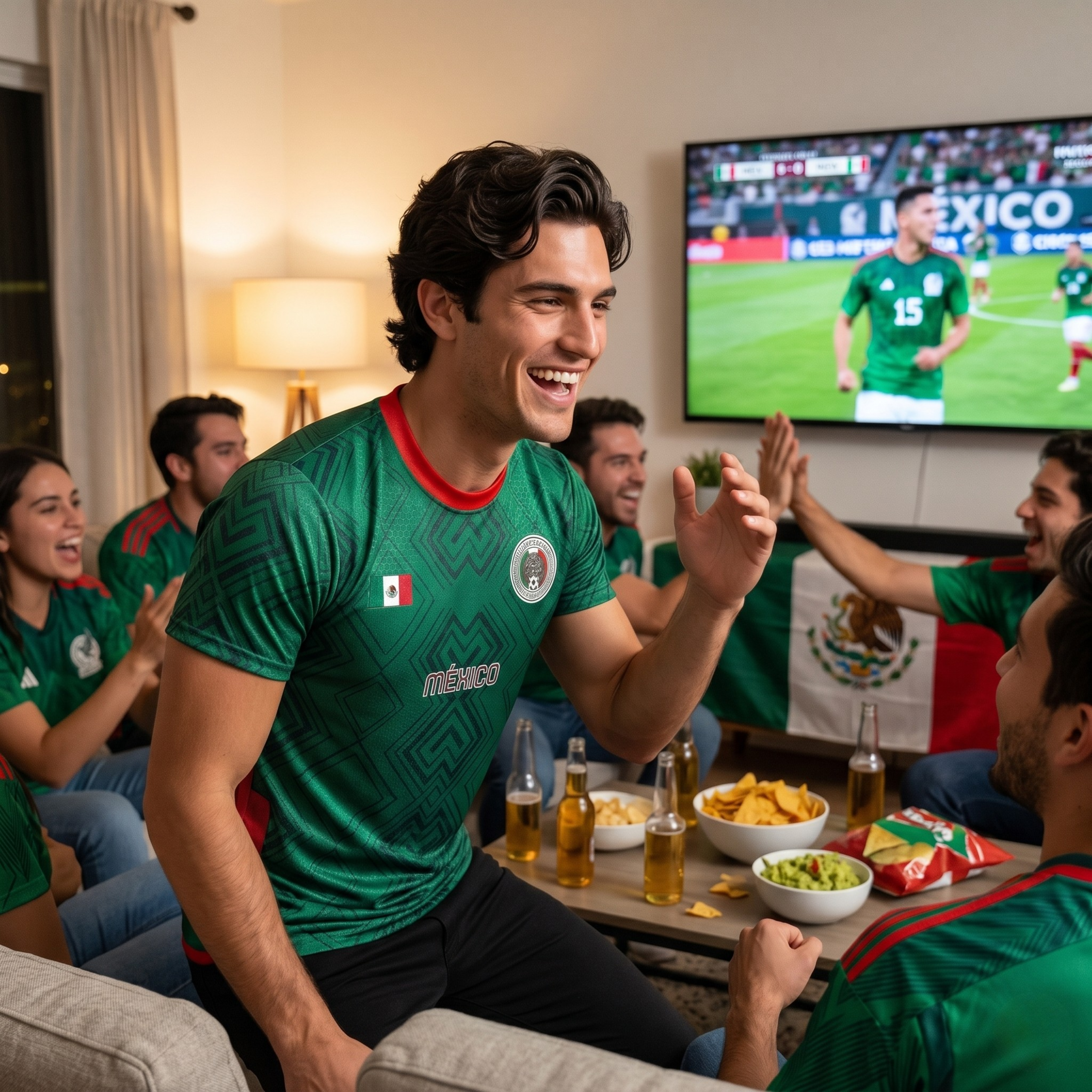 Jersey De México Para Hombre De Entrenamiento Verde