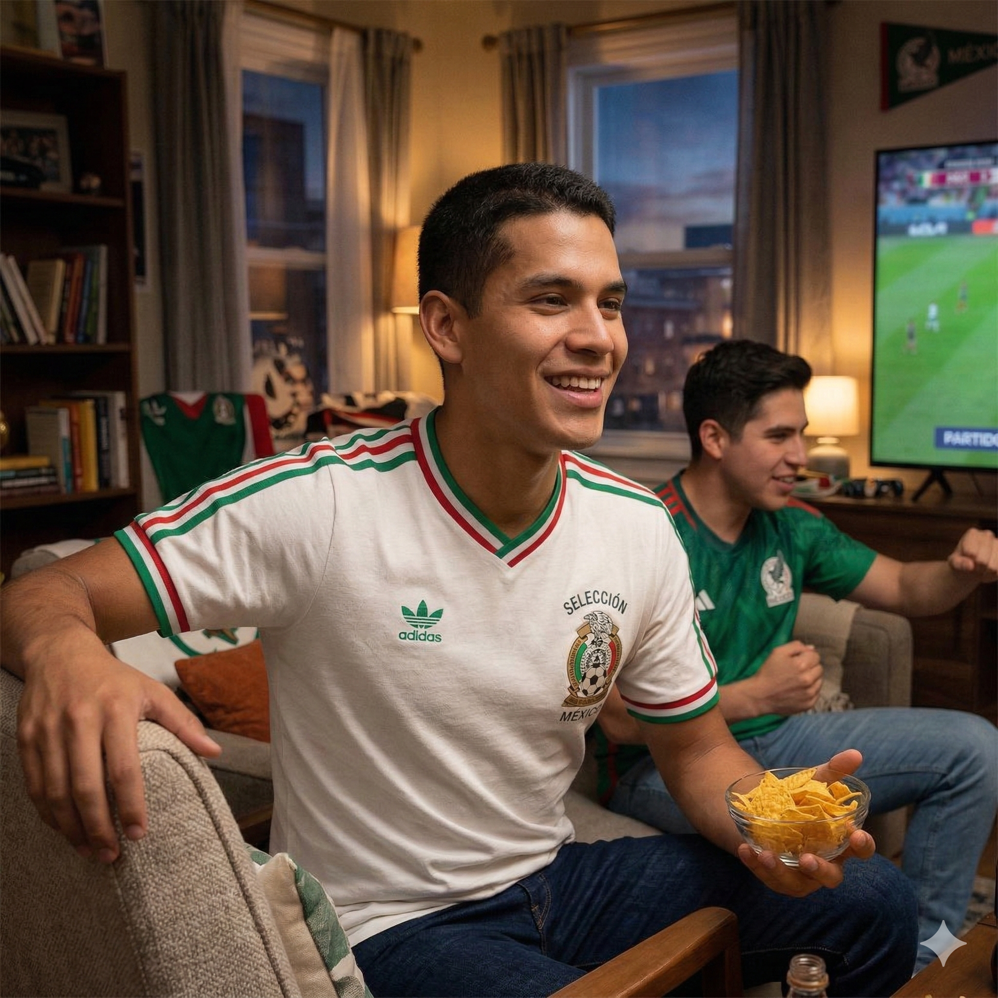 Jersey Visitante Selección Nacional México 1985