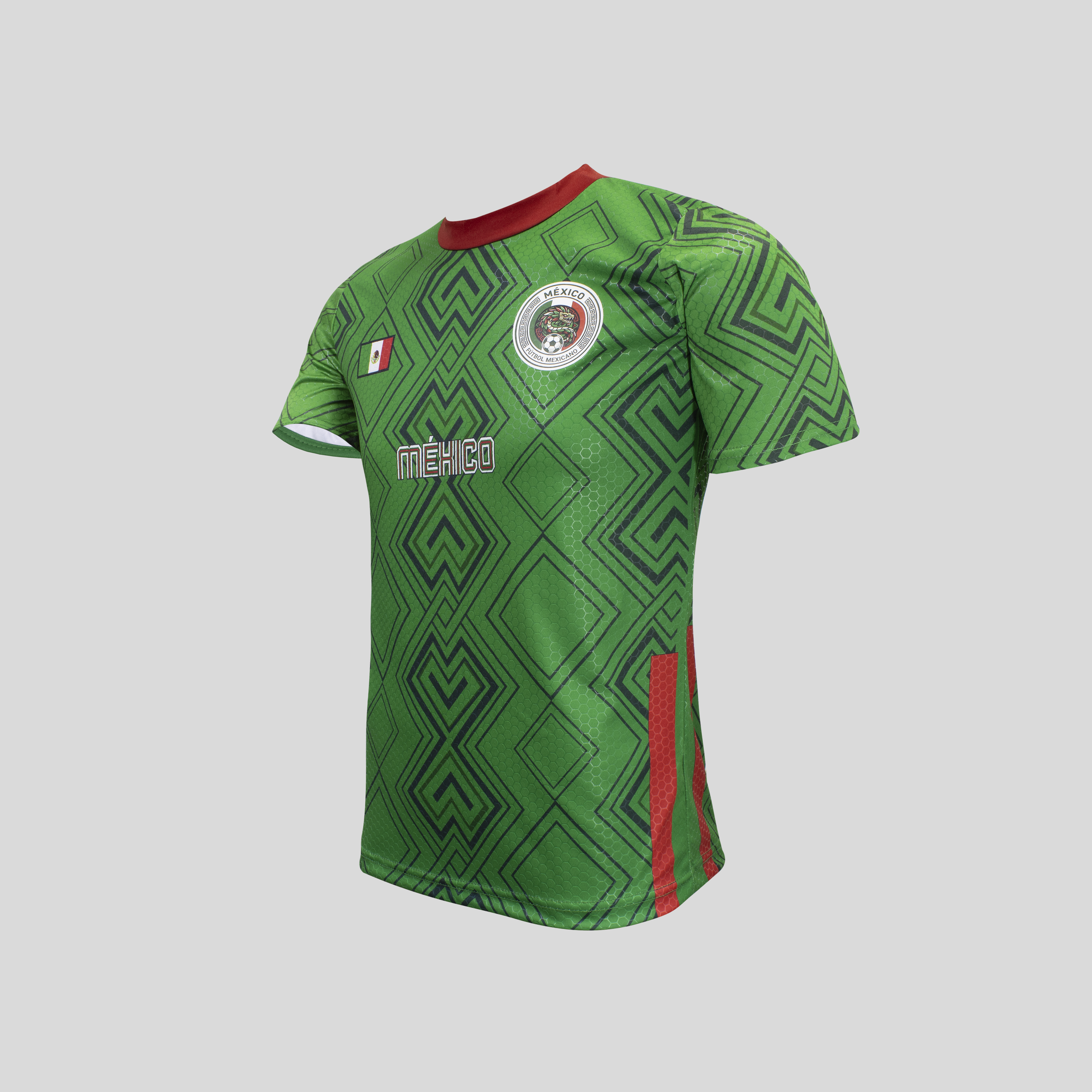 Jersey Playera Para Niños Mundial México De Entrenamiento