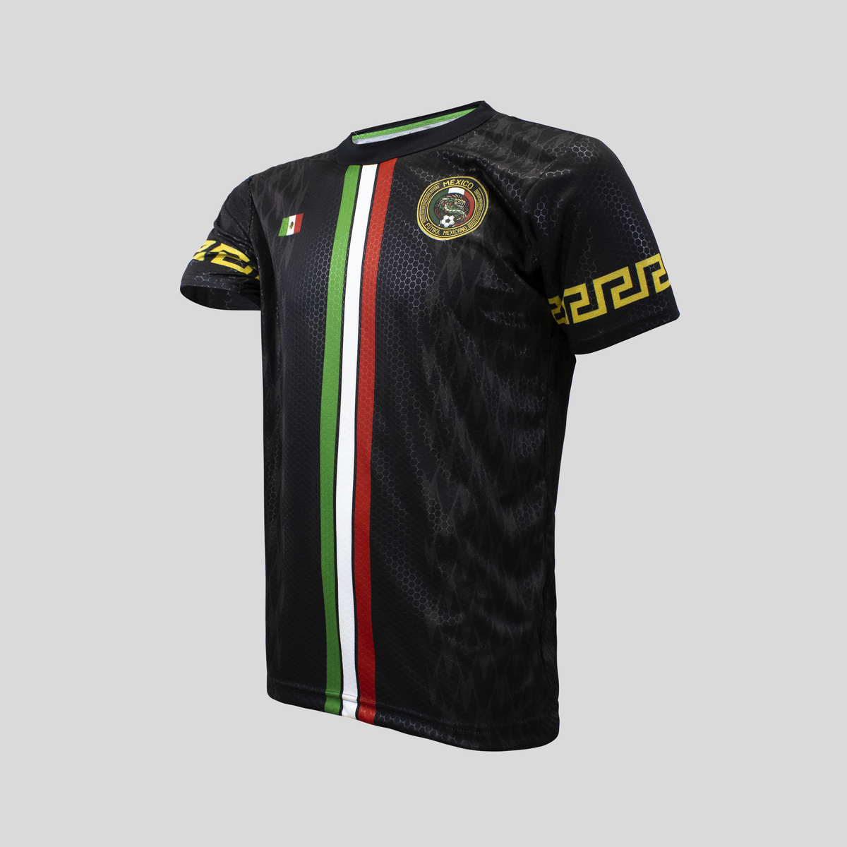 Jersey De México Para Hombre De Entrenamiento Negra