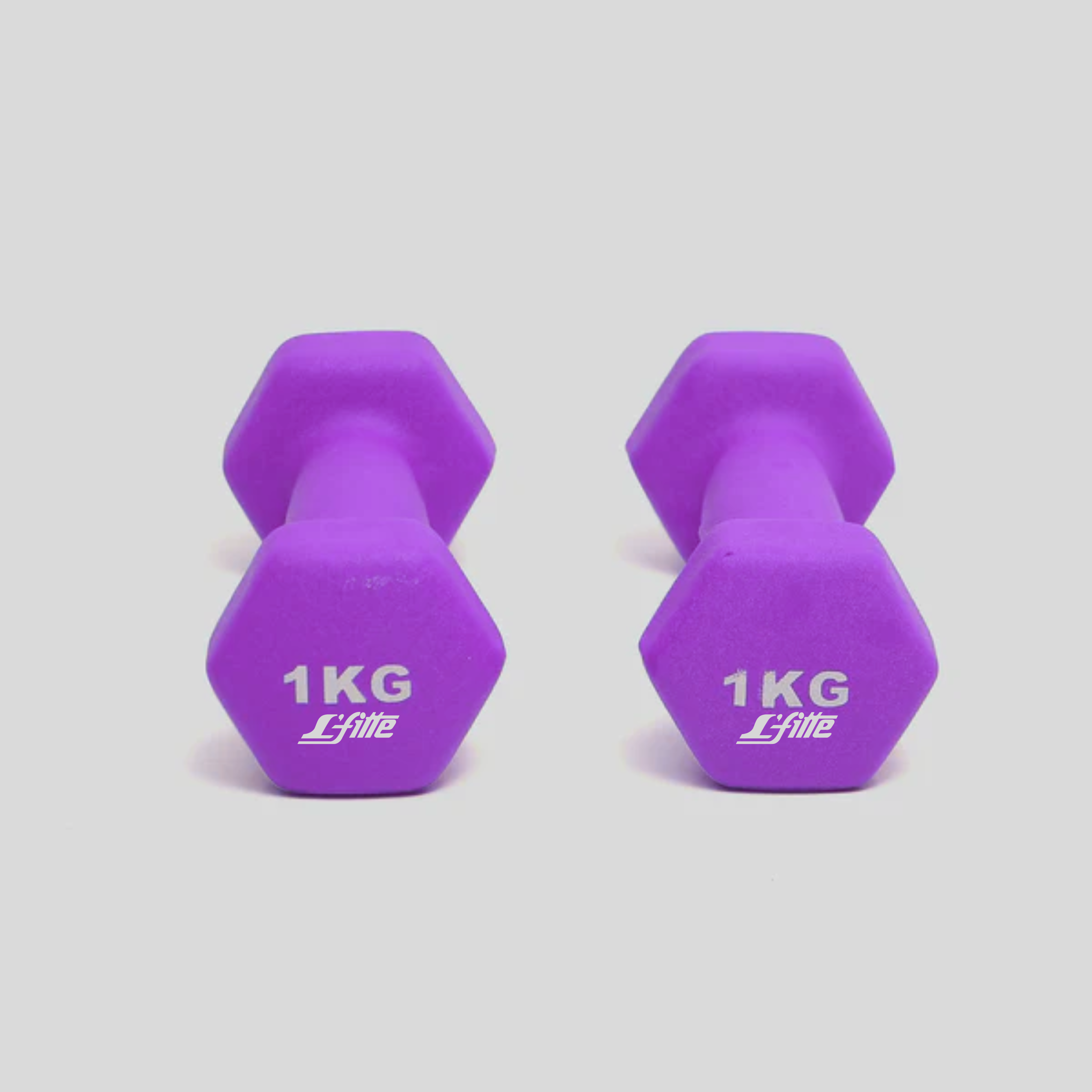 Par De Mancuernas Forradas De 1 Kg