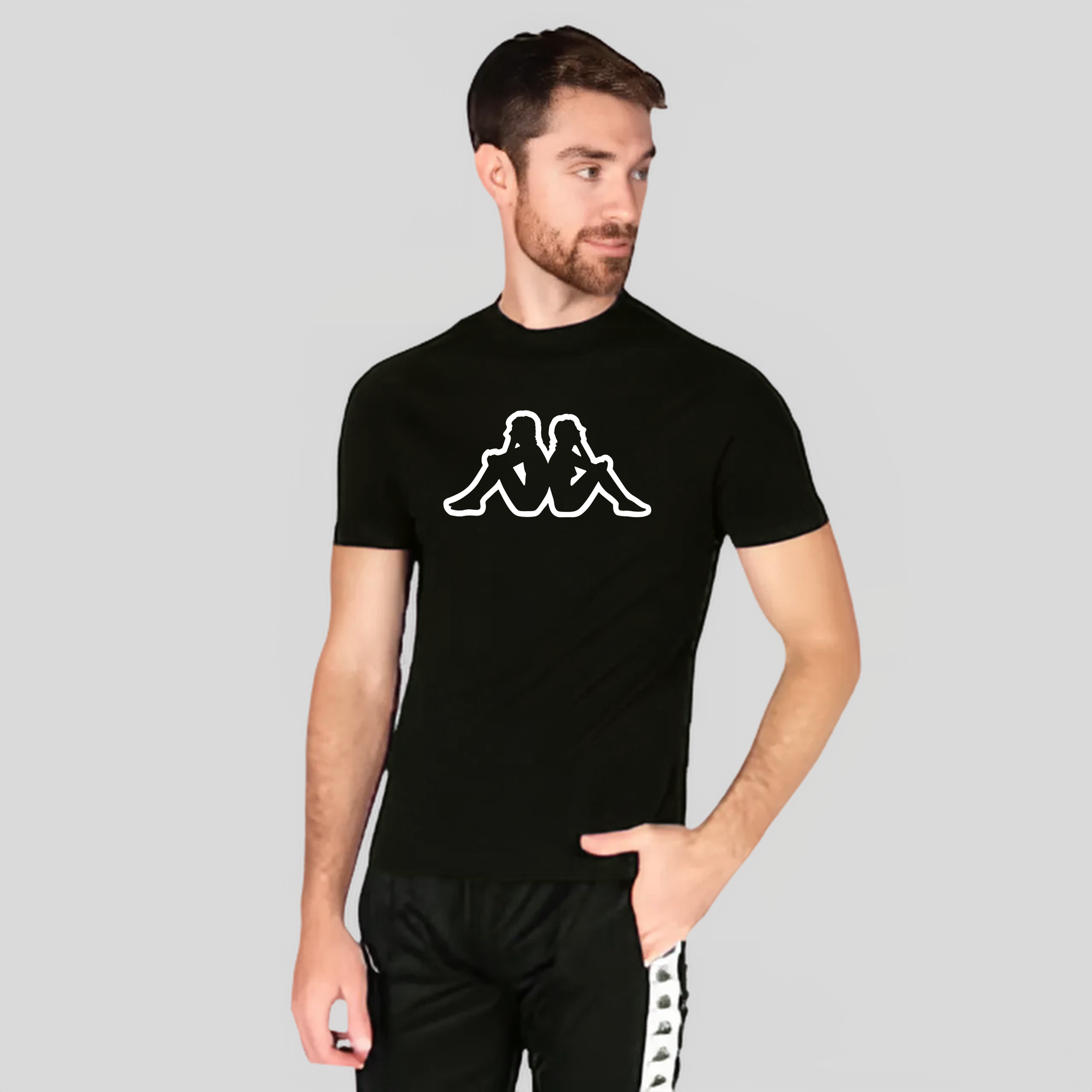 Playera Para Hombre Kappa