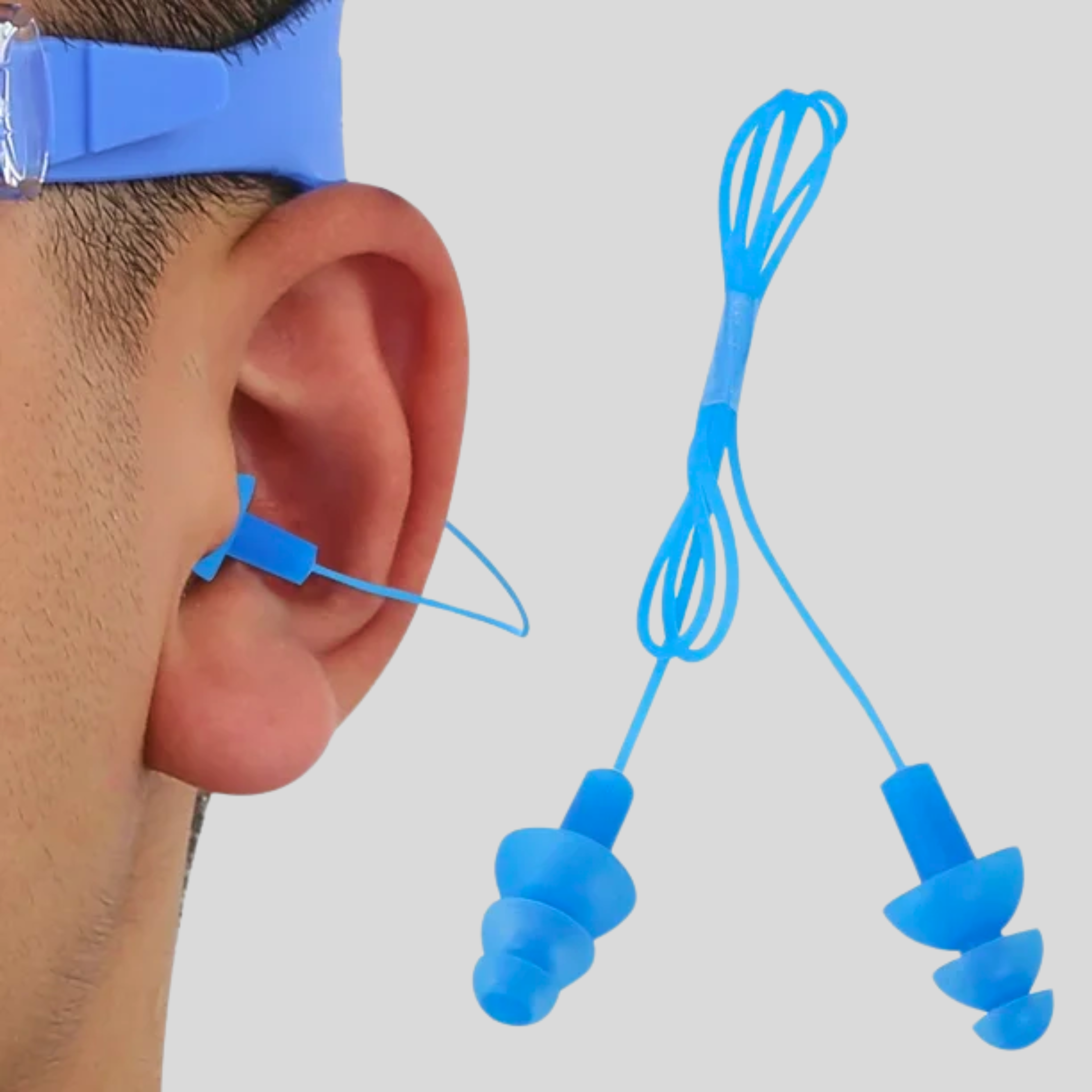 Tapónes Para Oídos Con Cordón