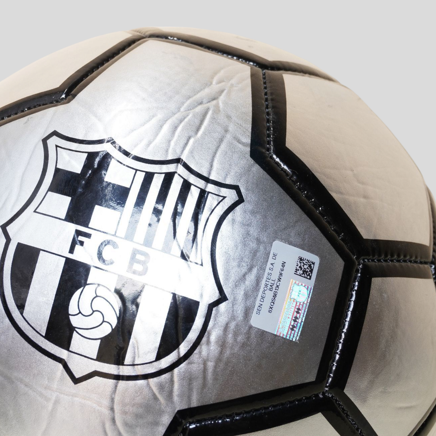 Balón De Fútbol Barcelona Nombre y Número De Jugadores Con Licencia