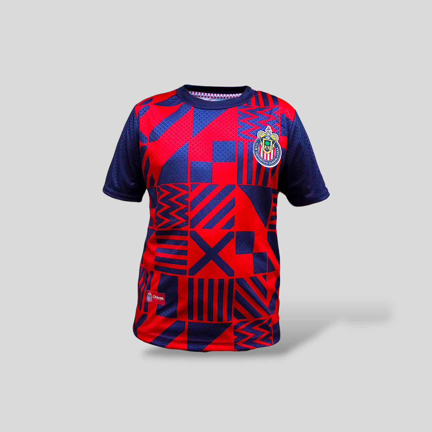 Jersey Playera Para Niño Chivas Guadalajara De Entrenamiento
