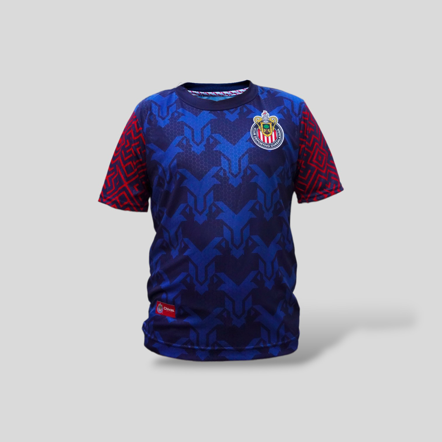Jersey Playera Para Niño Chivas Guadalajara De Entrenamiento