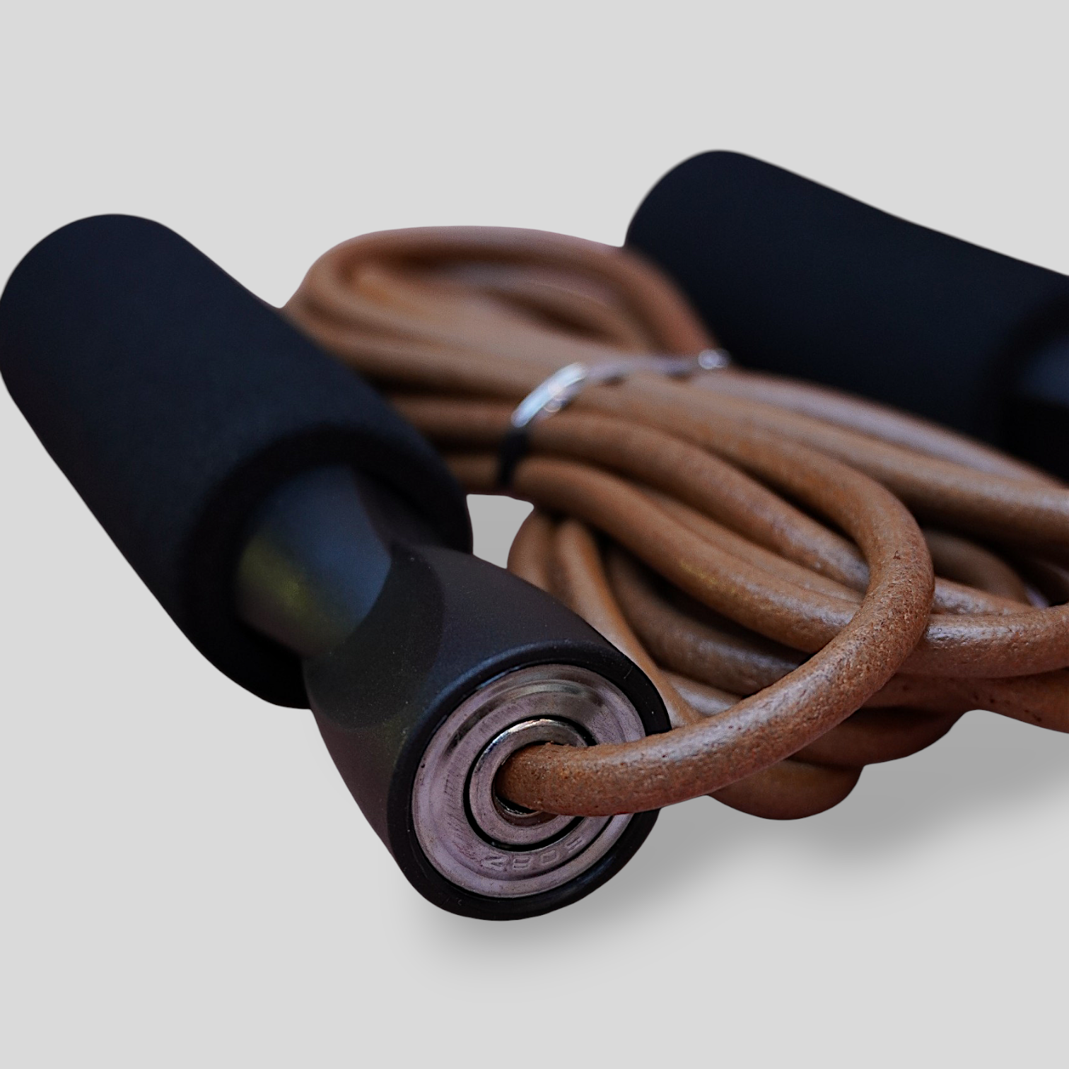 Cuerda Para Saltar, Mango De Neopreno y cuerda de vaqueta, Diseño Ágil Para Cardio de Alto Rendimiento