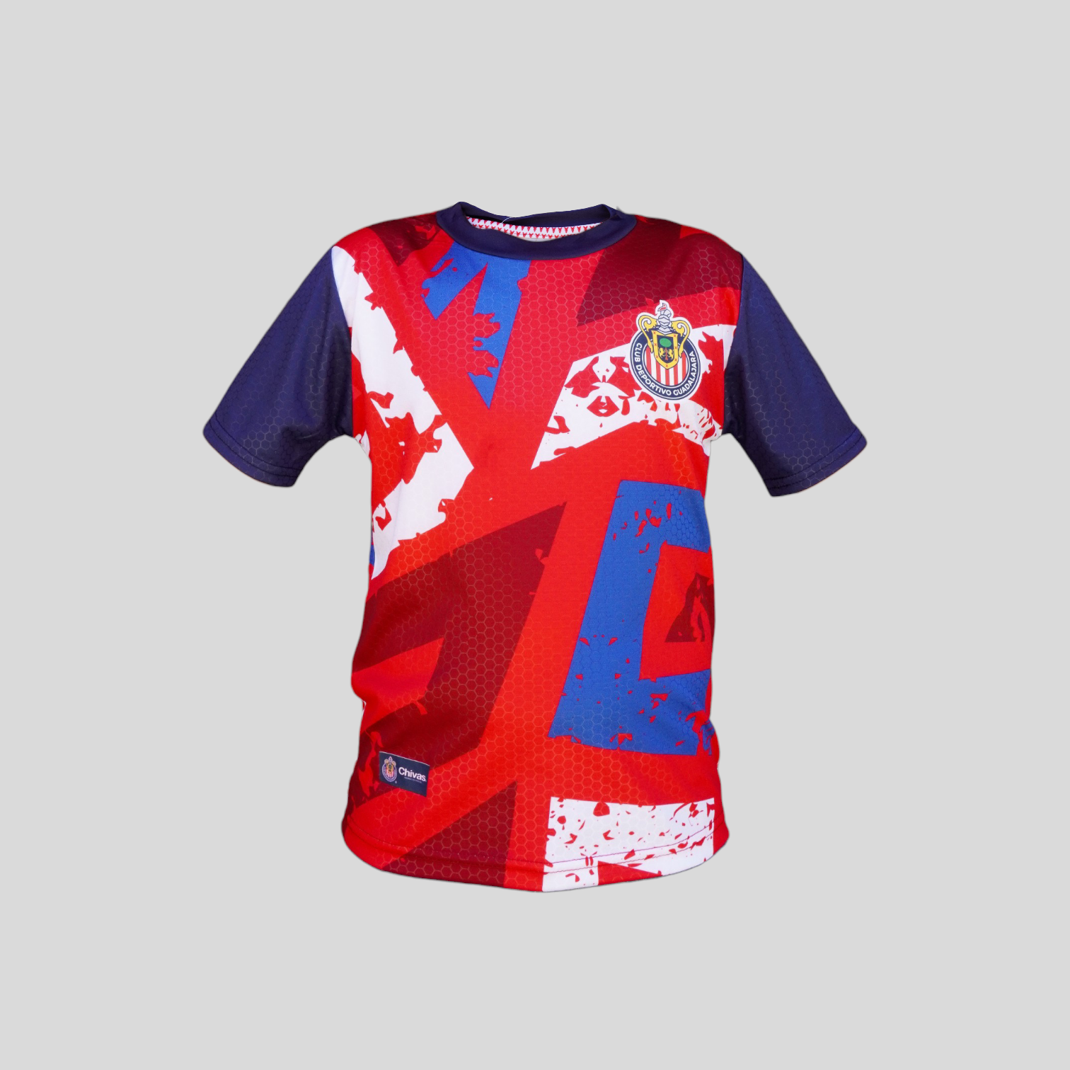 Jersey Playera Para Niño Chivas Guadalajara De Entrenamiento