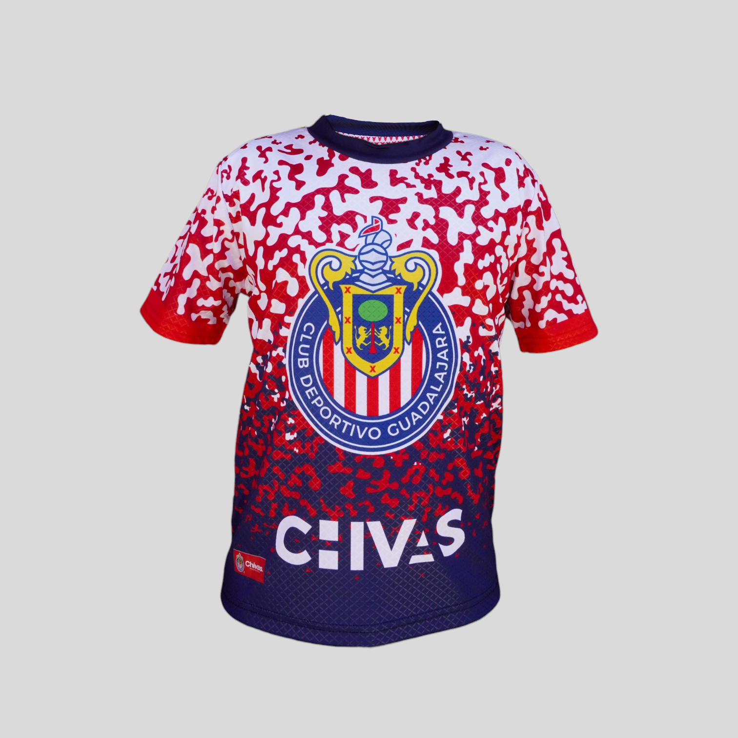 Jersey Playera Para Niño Chivas Guadalajara De Entrenamiento