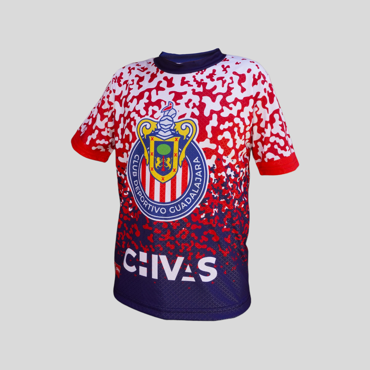 Jersey Playera Para Niño Chivas Guadalajara De Entrenamiento