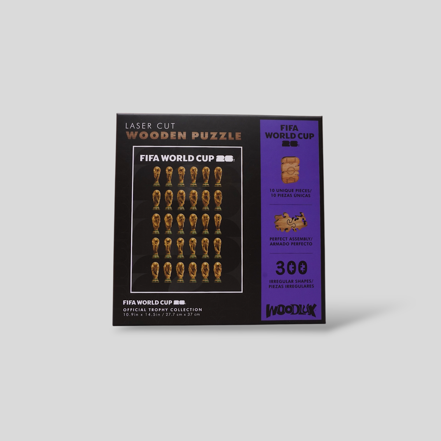 Rompecabezas de Madera FIFA Copa Mundial 2026 Trophy Collection 300 Piezas